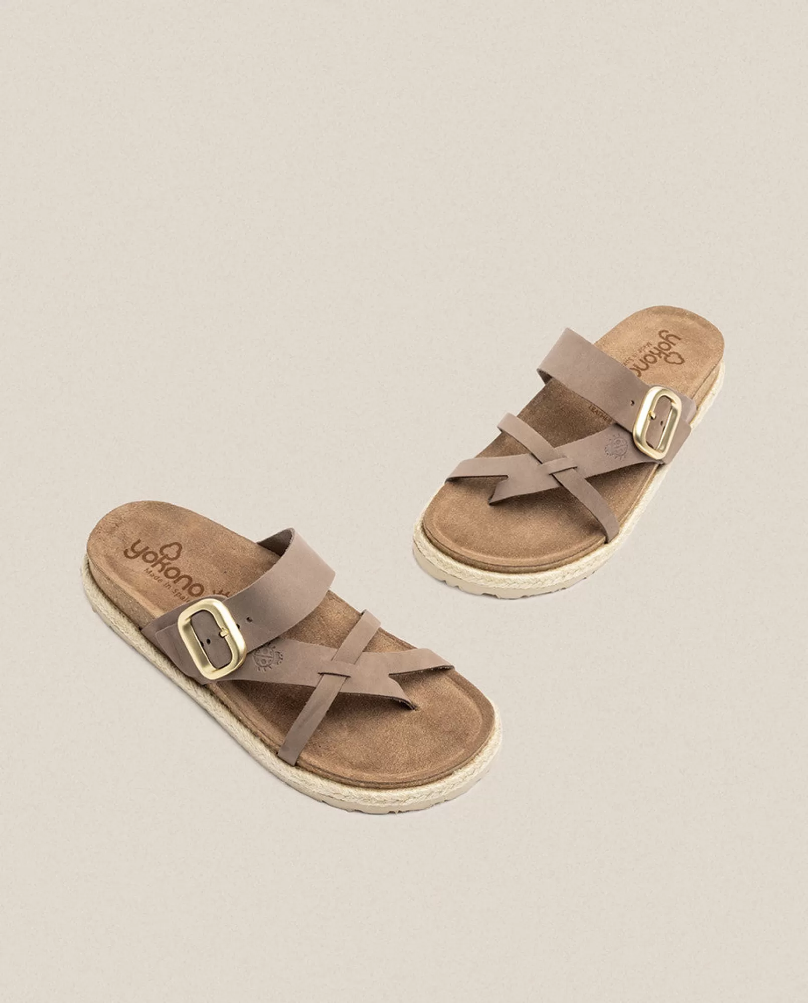 Platform Sandals | Flat Sandals^Yokono Flat Sandal Arena 003 Brown