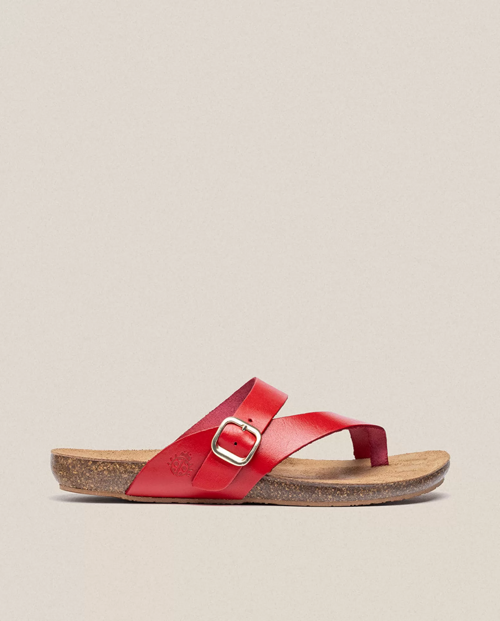 Flat Sandals^Yokono Flat Sandal IBIZA-013 Red