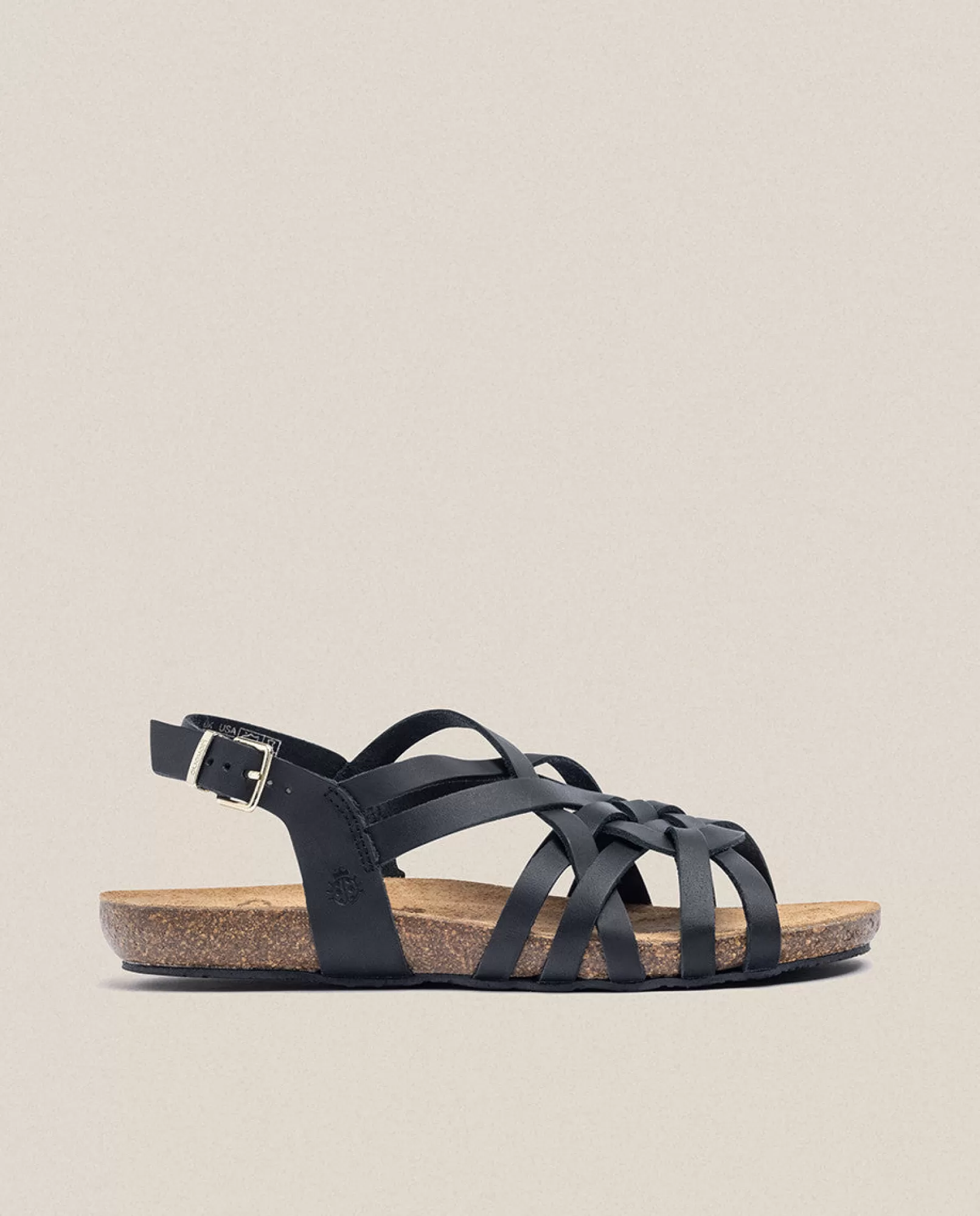 Flat Sandals^Yokono Flat Sandal IBIZA-175 Black