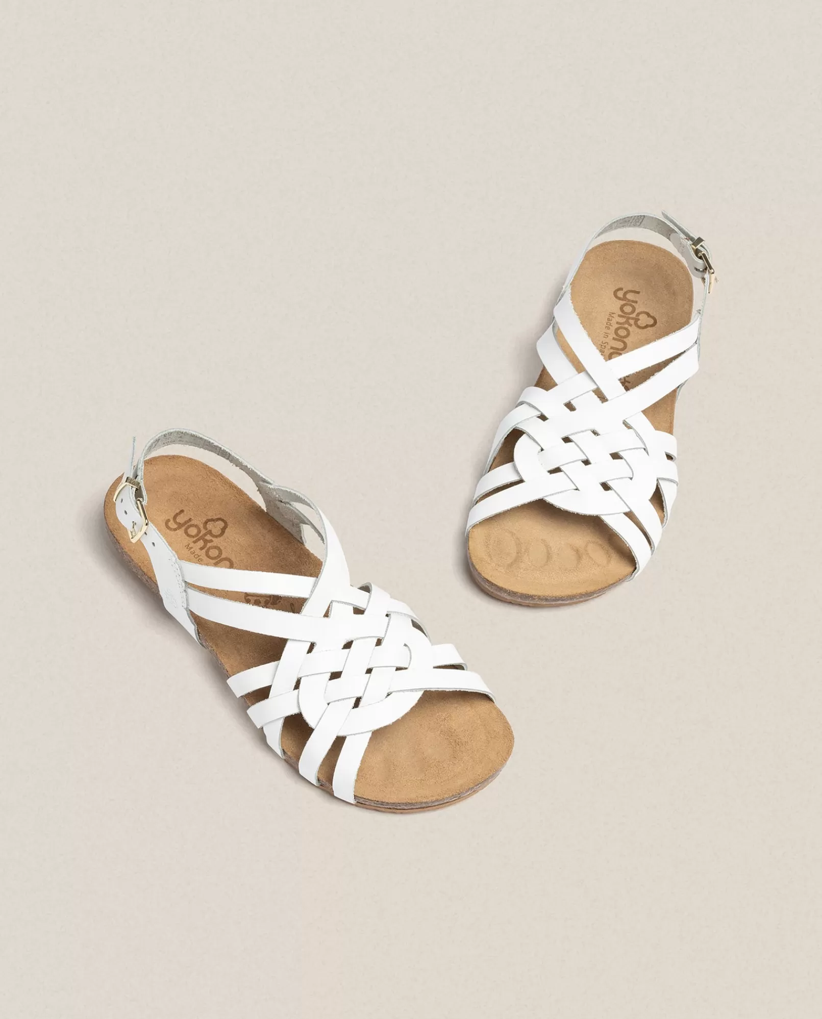 Flat Sandals^Yokono Flat Sandal IBIZA-175 White