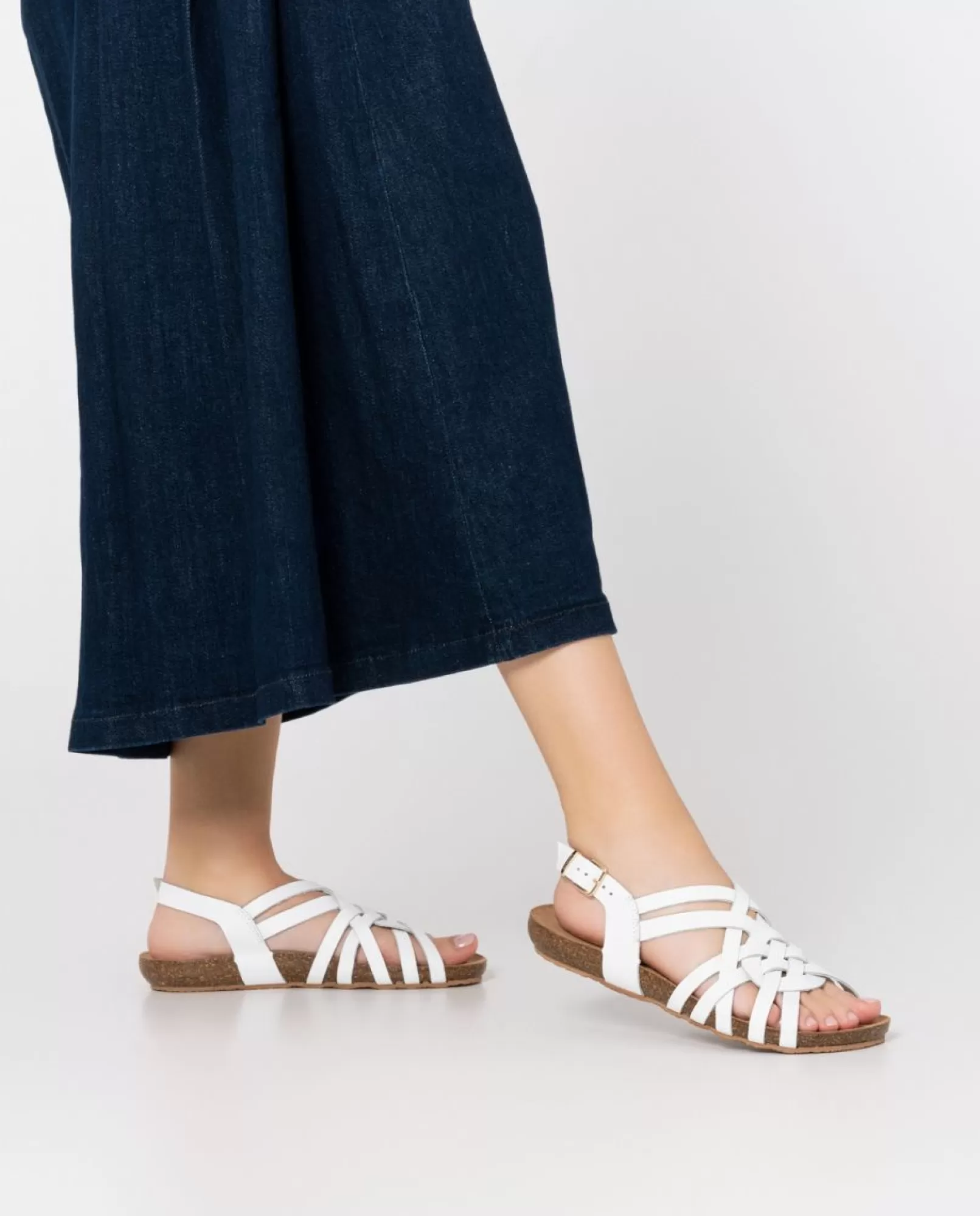 Flat Sandals^Yokono Flat Sandal IBIZA-175 White