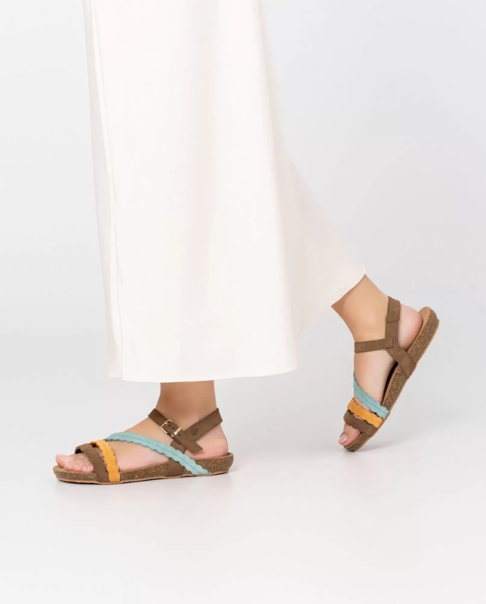 Flat Sandals^Yokono Flat Sandal IBIZA-176 Orange