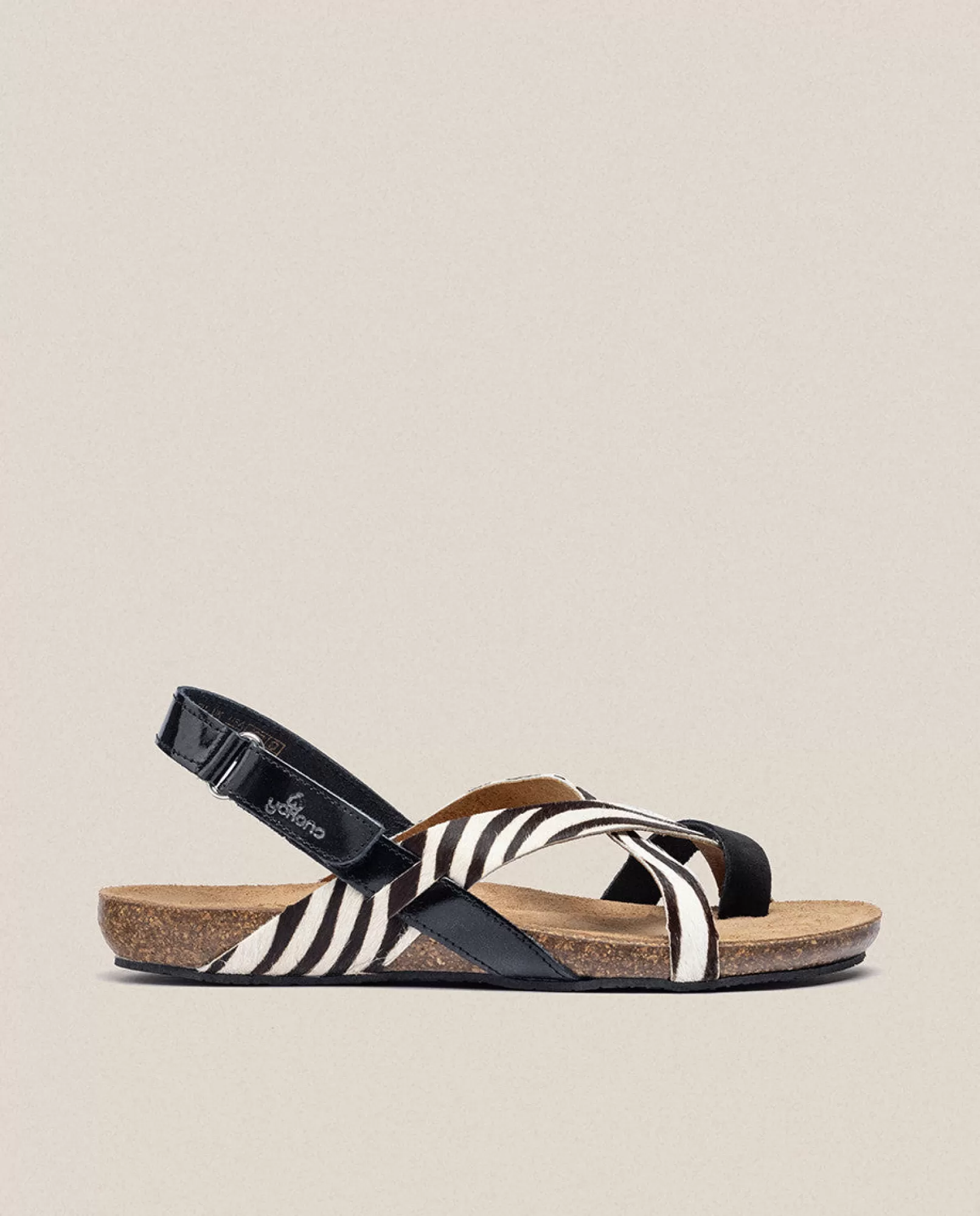 Flat Sandals^Yokono Flat Sandal IBIZA-718 Black