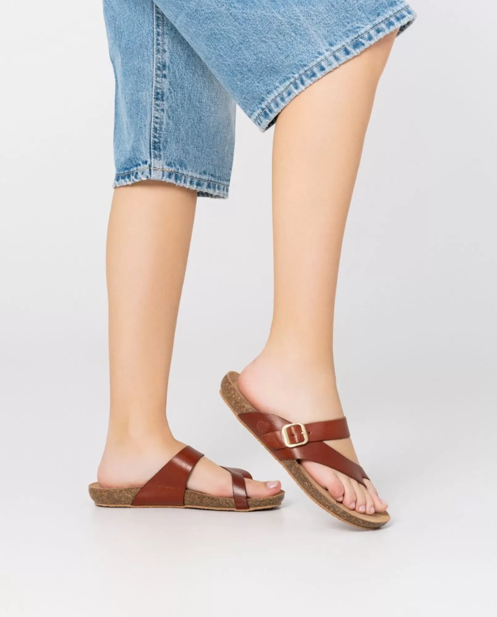 Flat Sandals^Yokono Flat Sandal Ibiza 013 Brown