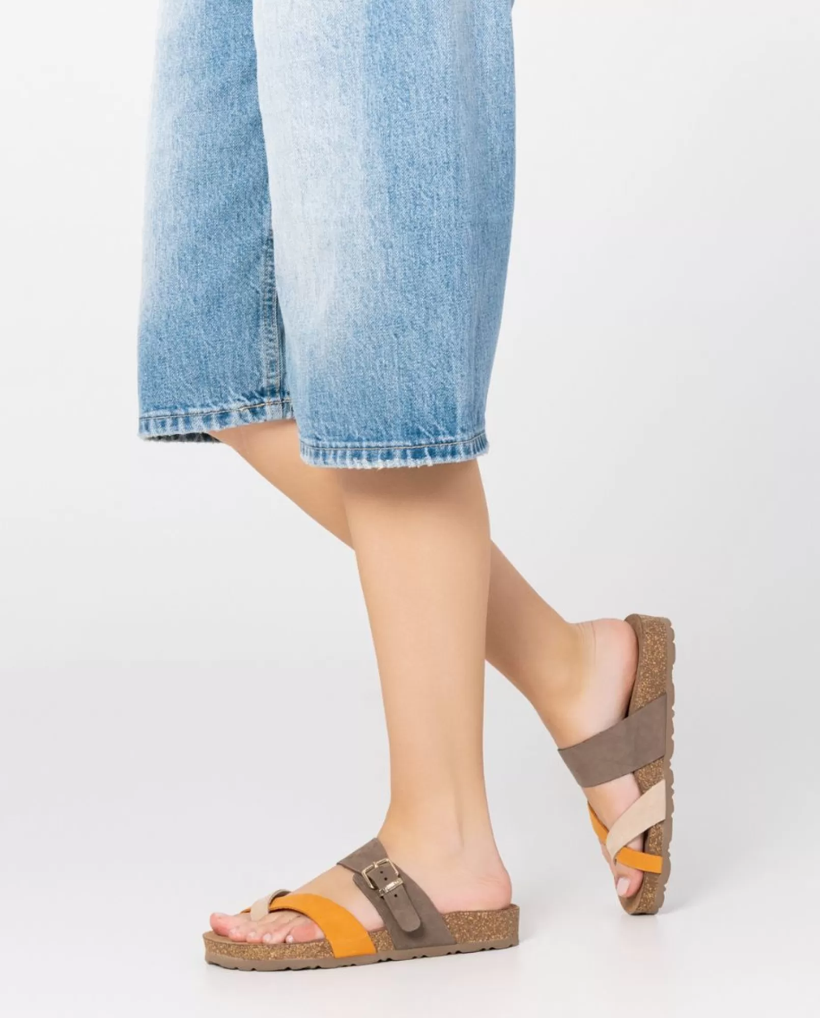 Flat Sandals^Yokono Flat Sandal JERBA-091 Orange