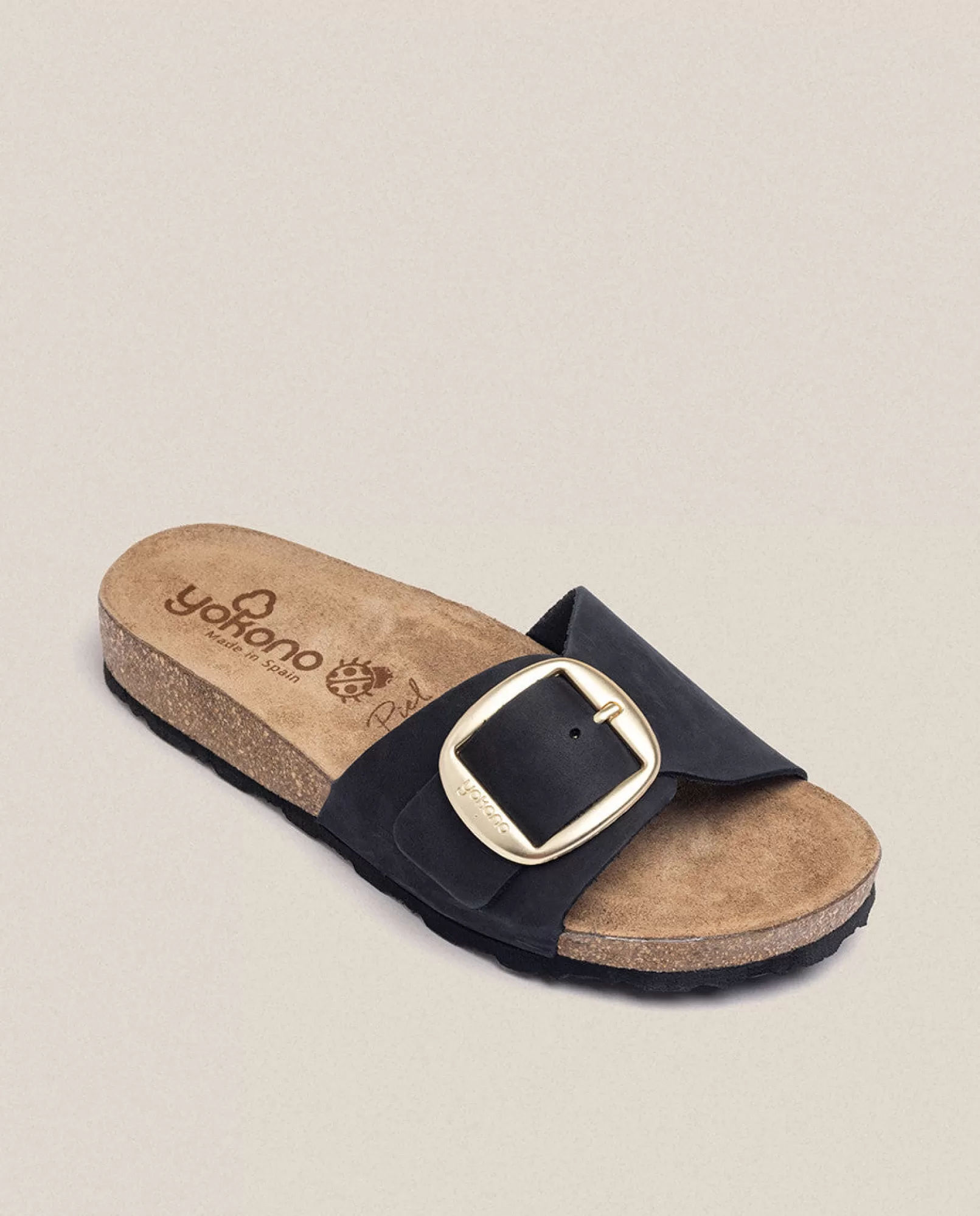 Flat Sandals^Yokono Flat Sandal JERBA-114 Noir