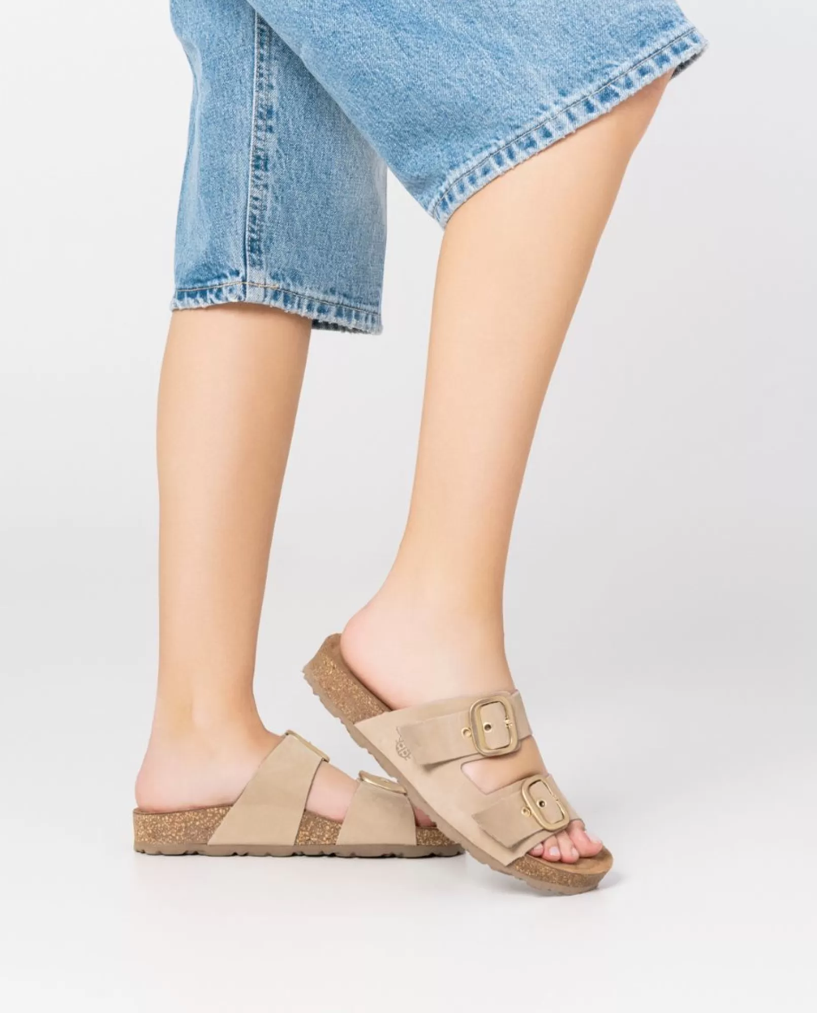 Flat Sandals^Yokono Flat Sandal JERBA-136 Beige