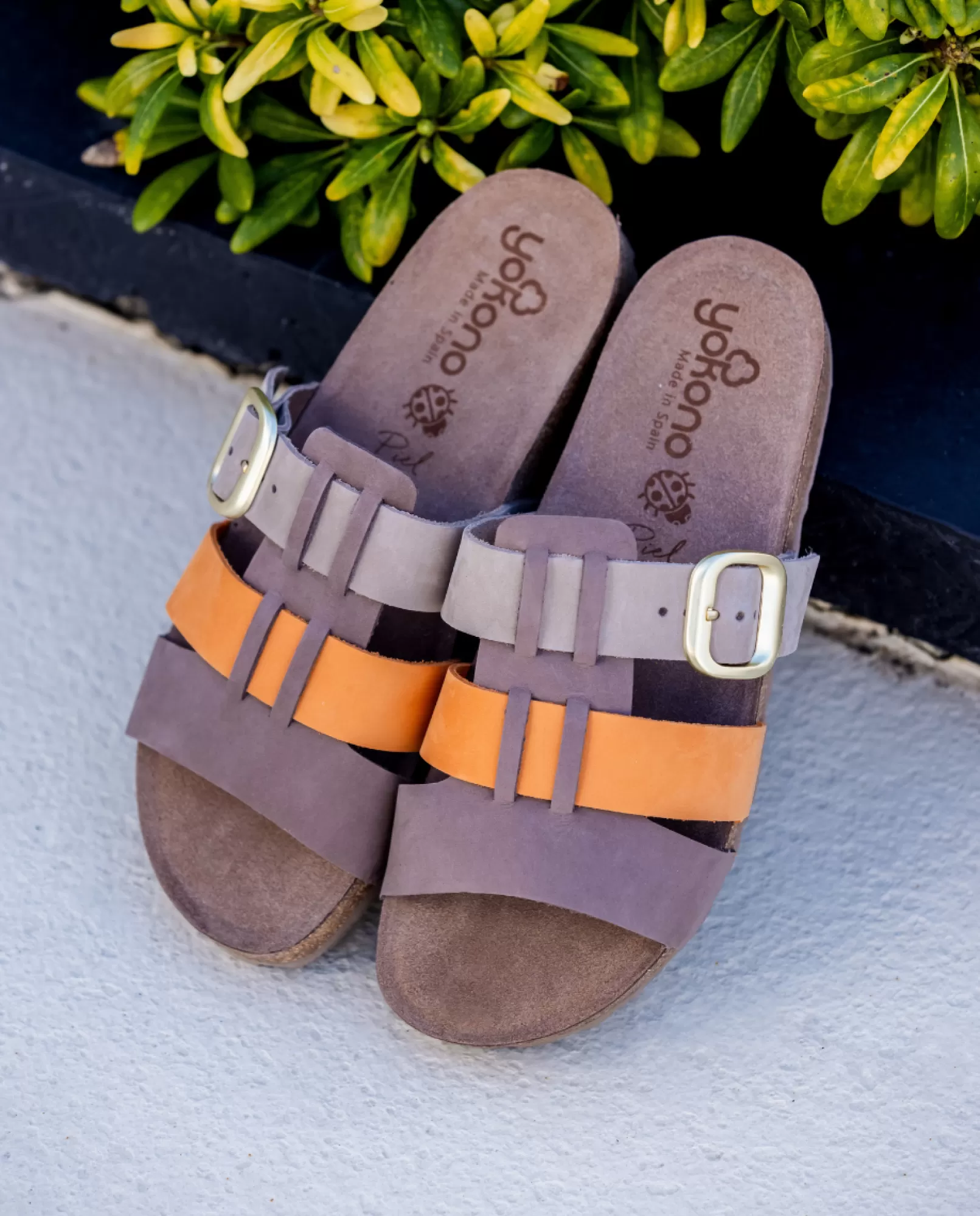 Flat Sandals^Yokono Flat Sandal JERBA-137 Orange