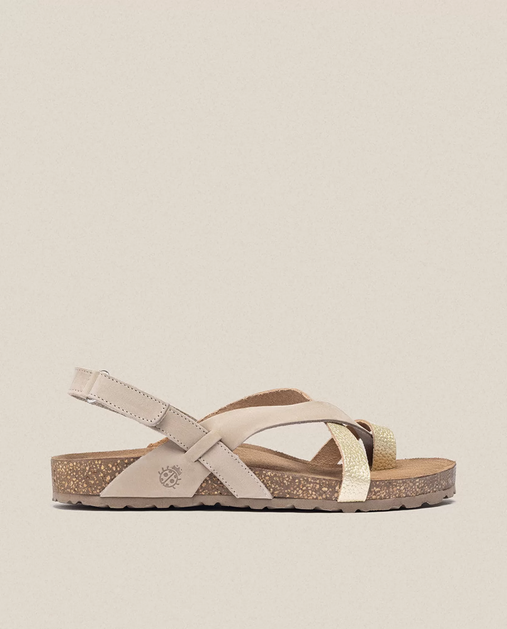 Flat Sandals^Yokono Flat Sandal JERBA-718 Gold