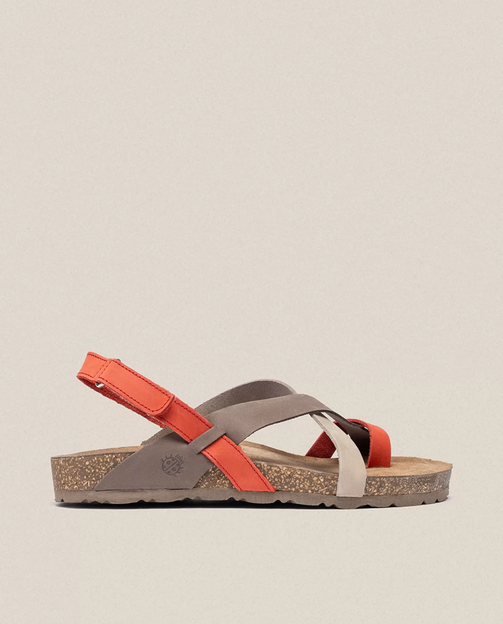 Flat Sandals^Yokono Flat Sandal JERBA-718 Red