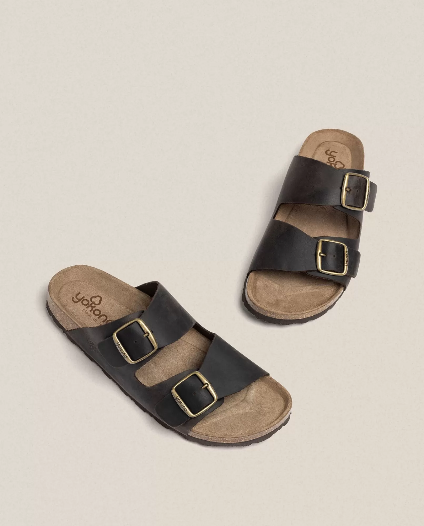 Sandals^Yokono Flat Sandal MACAM 150 Brown