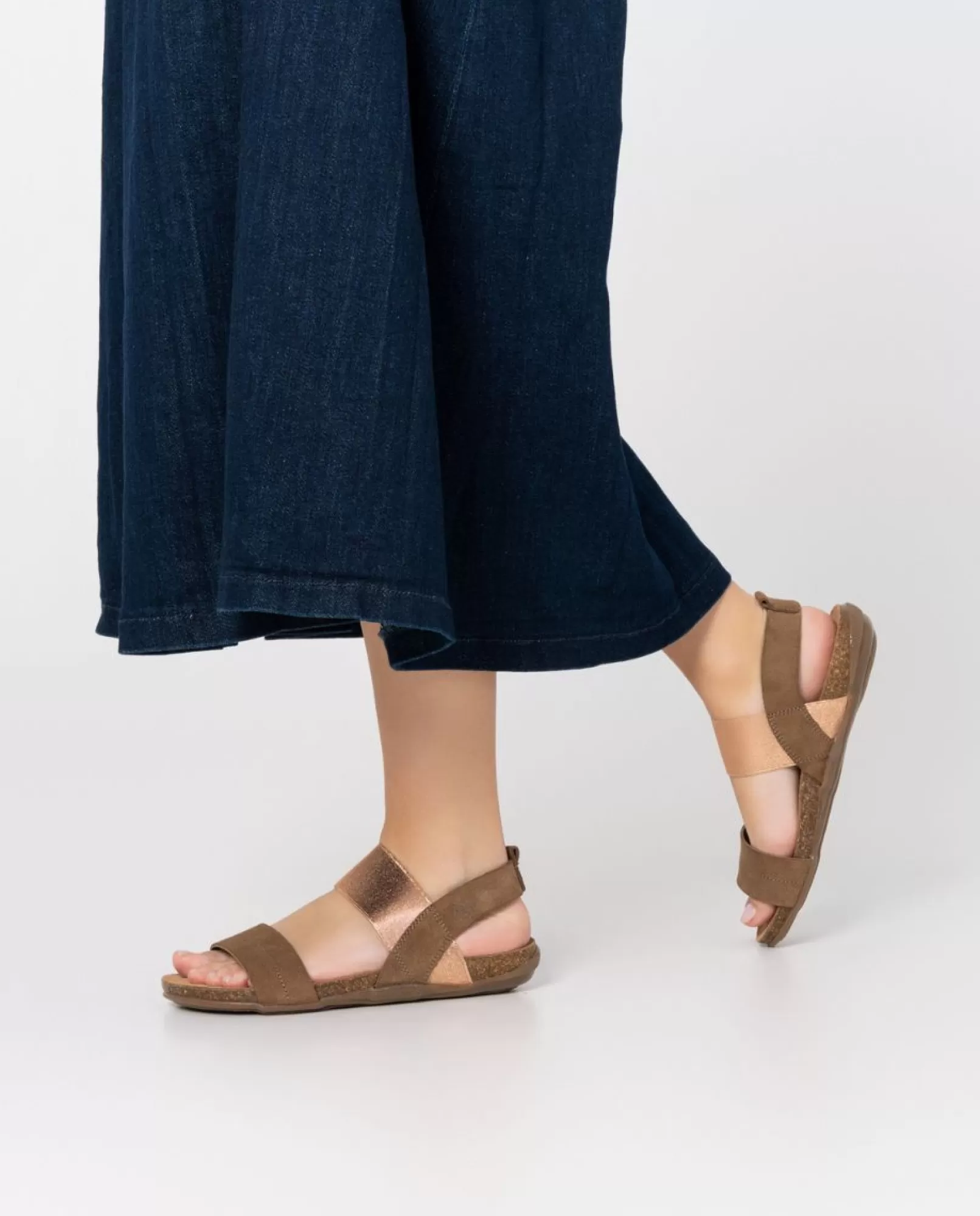 Flat Sandals^Yokono Flat Sandal MANACOR-001 Brown