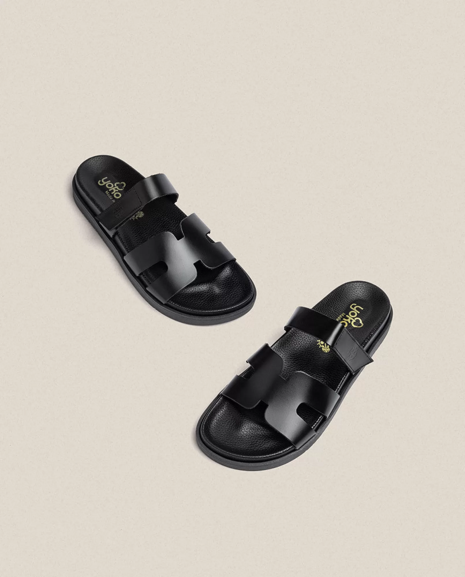 Flat Sandals^Yokono Flat Sandal MORENA-125 Black