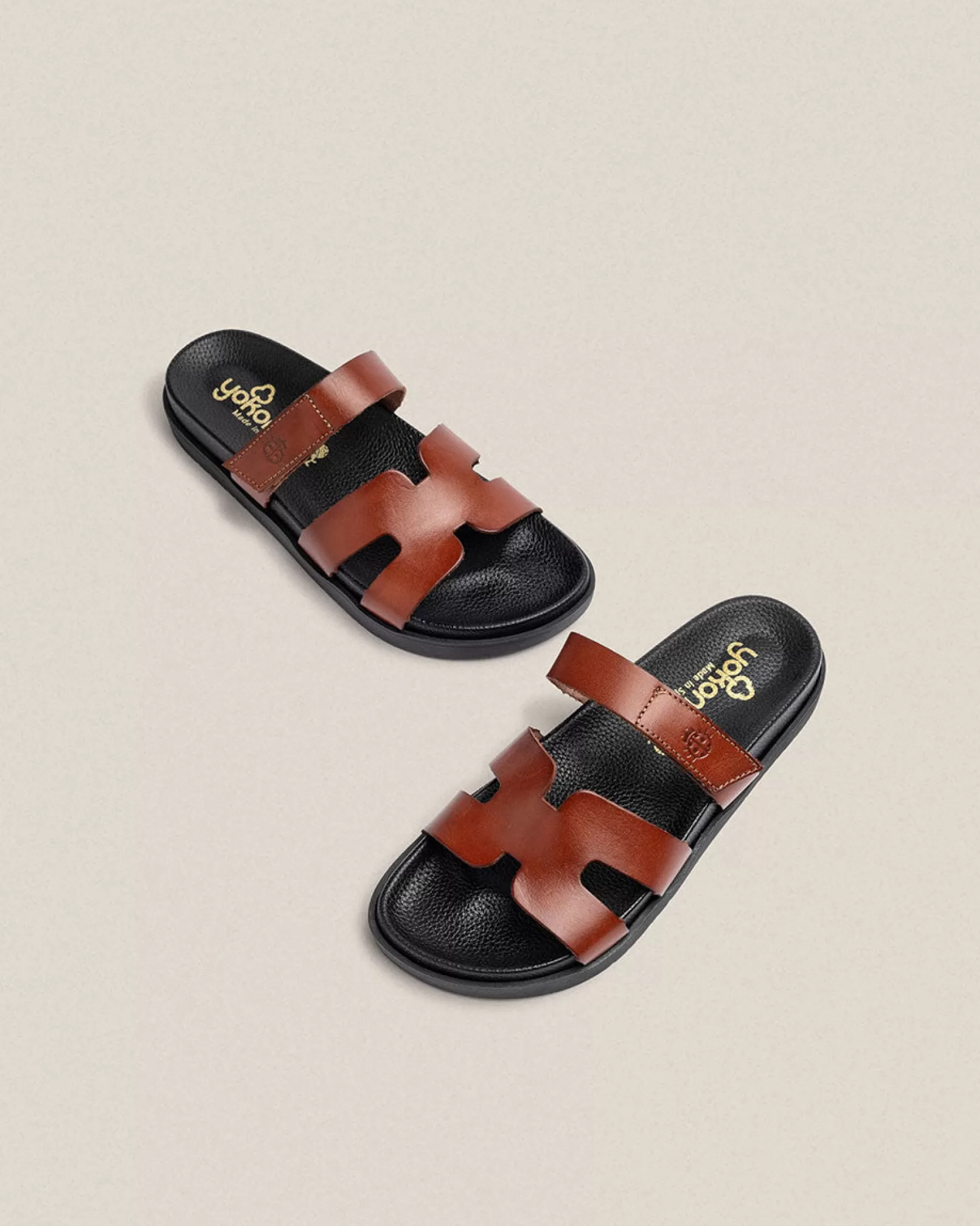 Flat Sandals^Yokono Flat Sandal MORENA-125 Brown