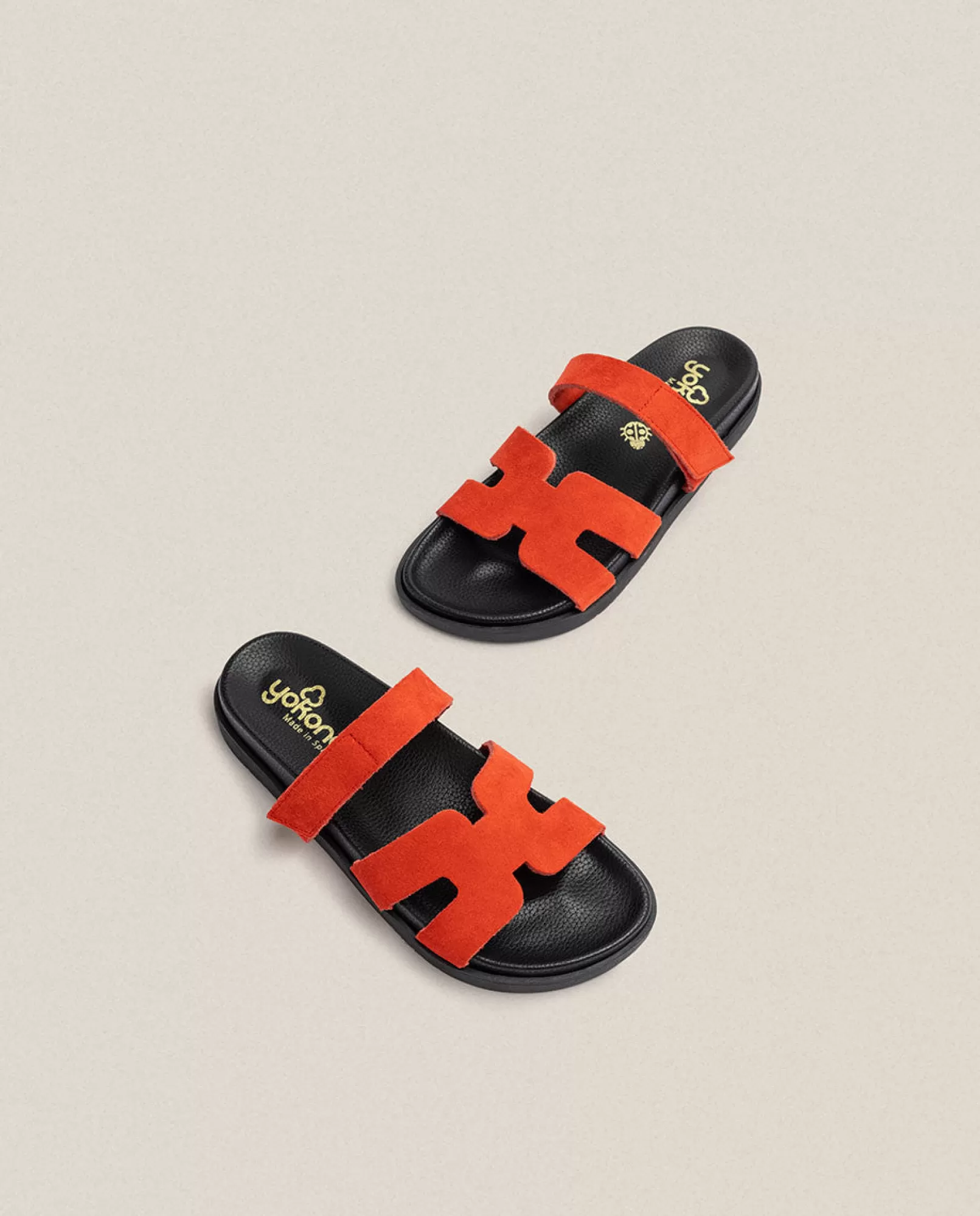 Flat Sandals^Yokono Flat Sandal MORENA-125 Red