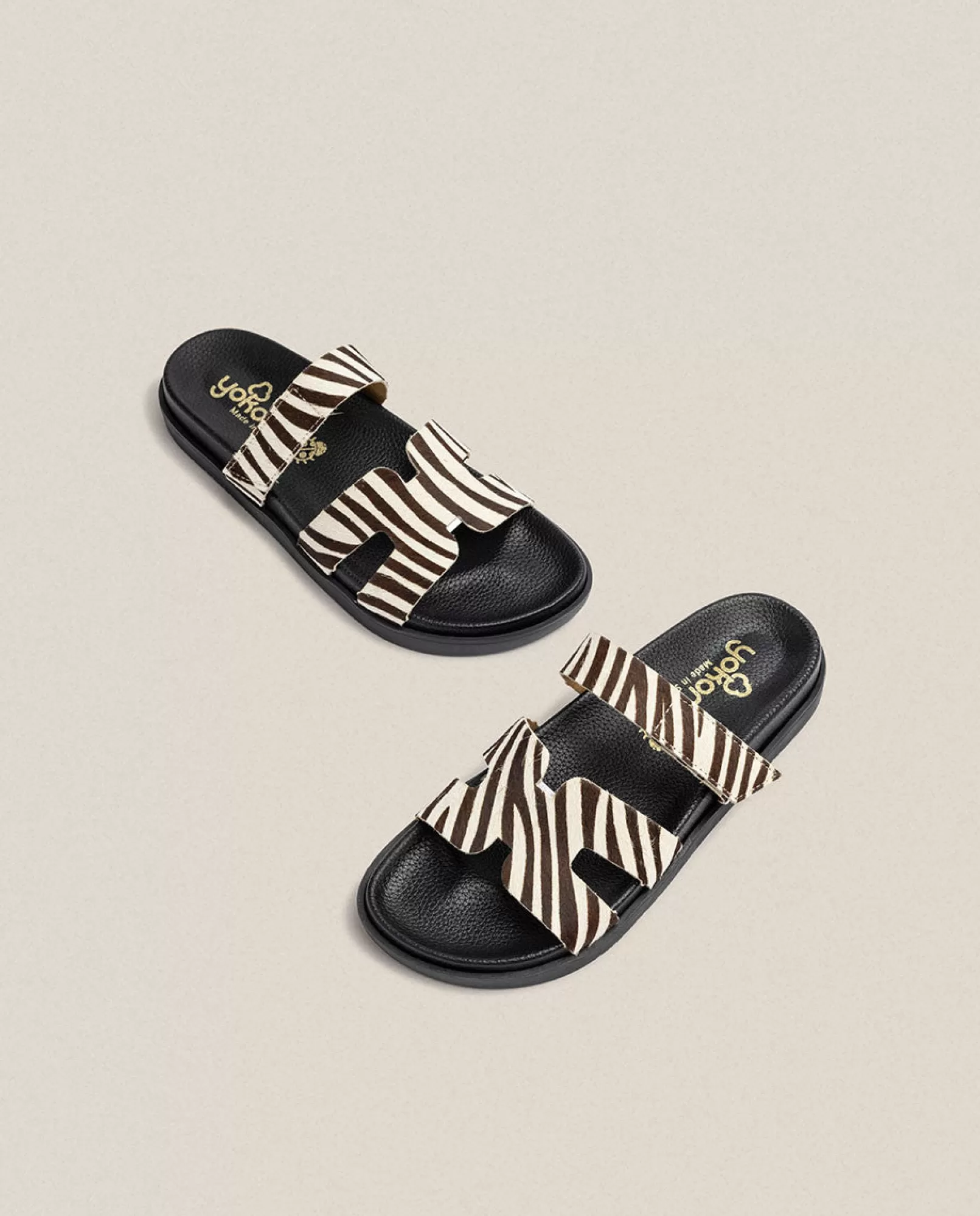 Flat Sandals^Yokono Flat Sandal MORENA-125 Zebra