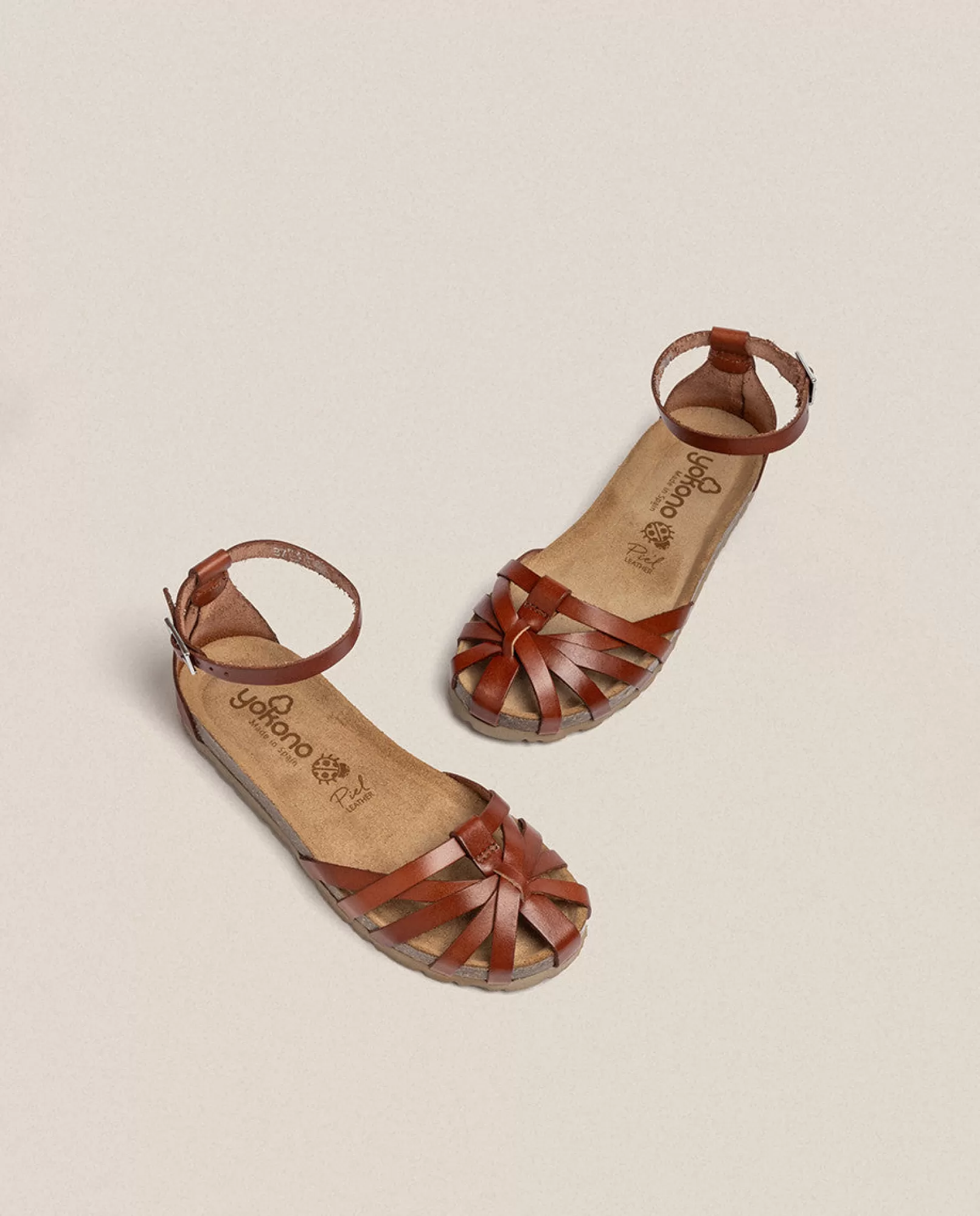 Flat Sandals^Yokono Flat Sandal Villa 011 Brown