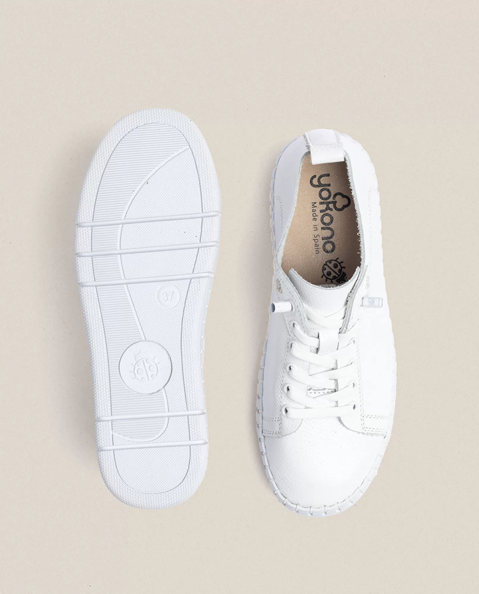 Sneakers^Yokono Flat Shoe FLOW-004 White