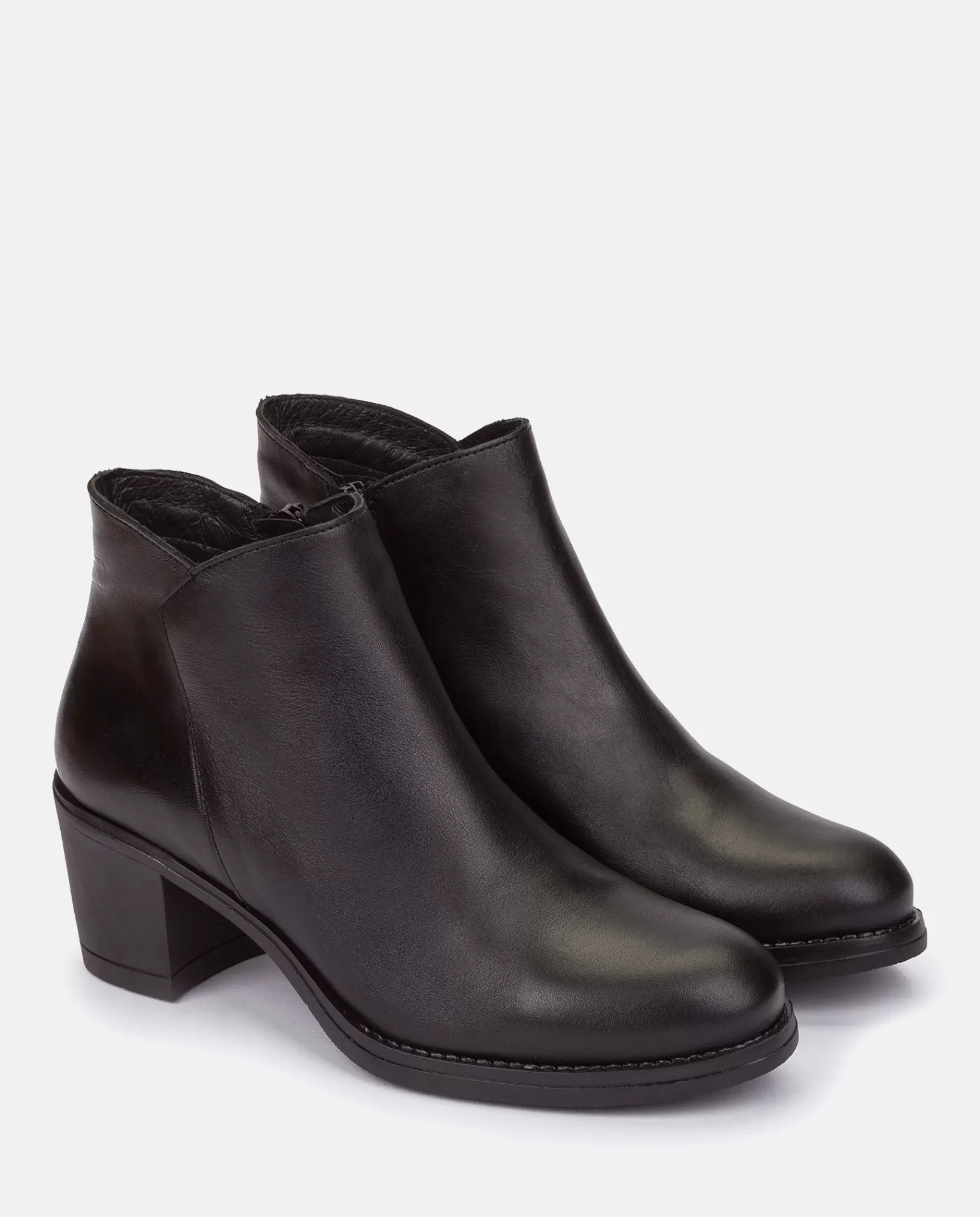 Ankle Boots^Yokono Heeled Ankle Boot LILLE-006 Black