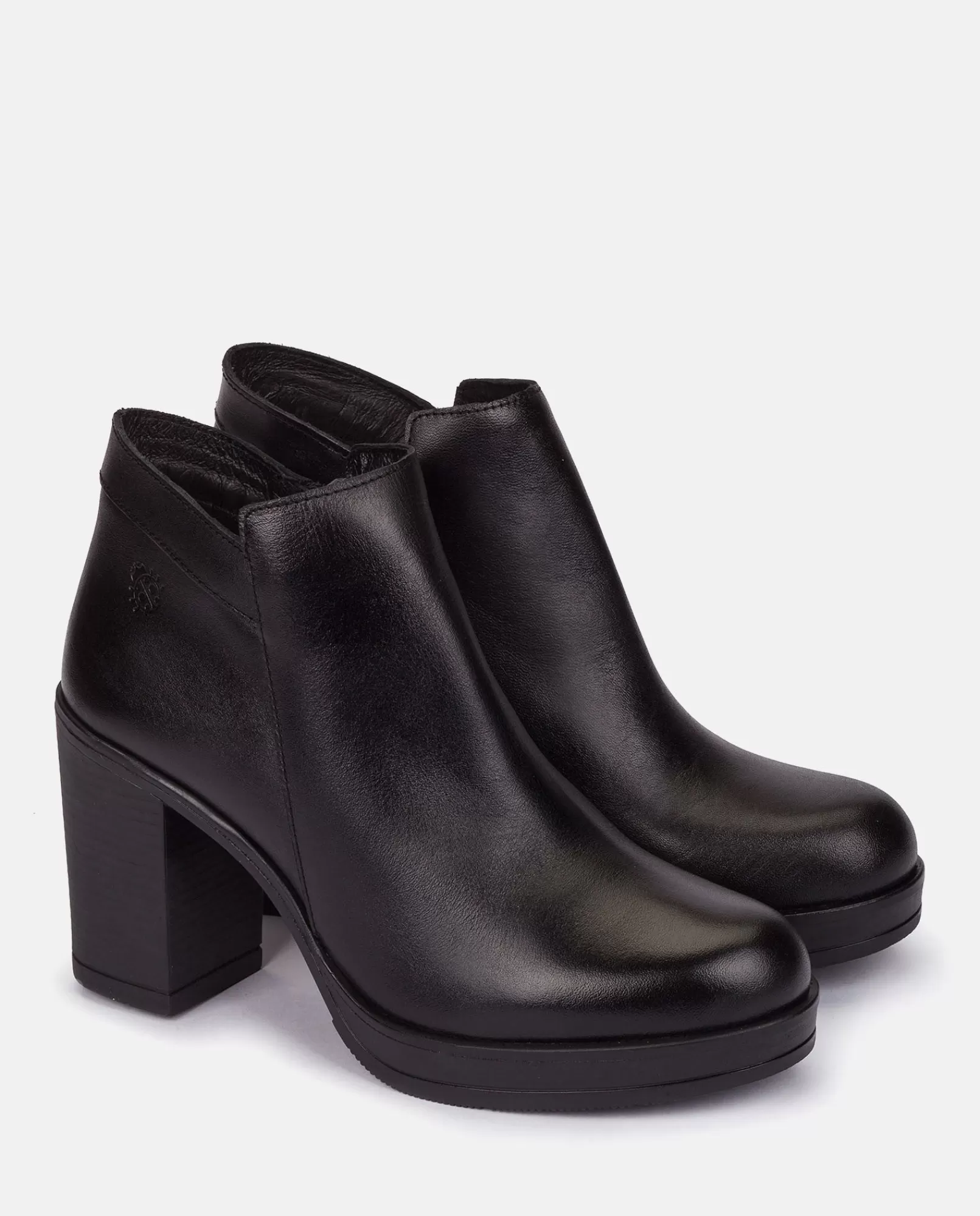 Ankle Boots^Yokono Heeled Ankle Boot PILSEN-004 Black