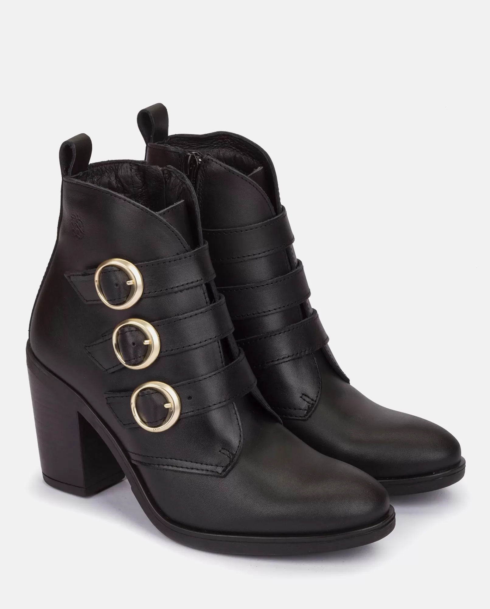 Ankle Boots^Yokono Heeled Ankle Boot TOURS-005 Black