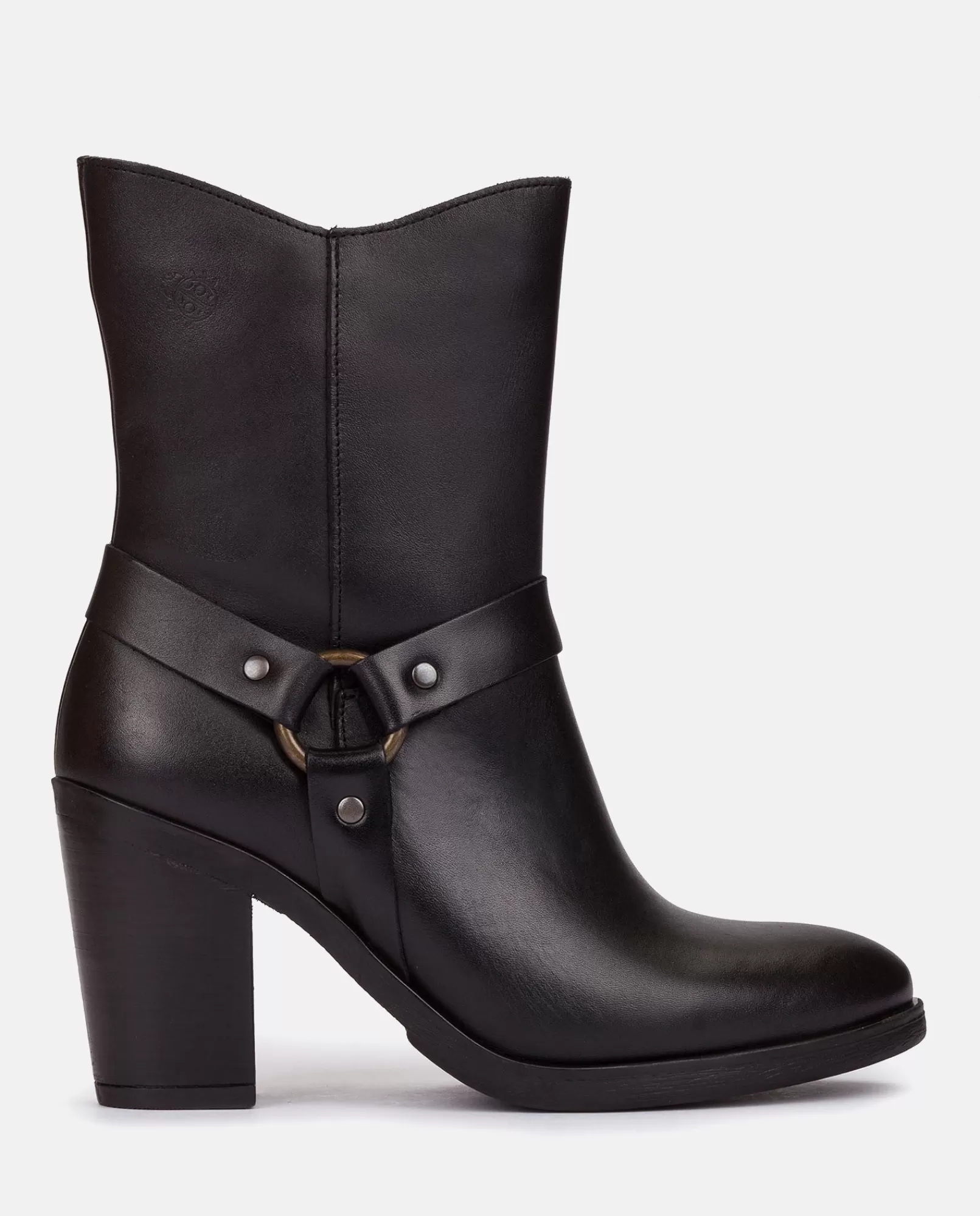 Ankle Boots^Yokono Heeled Ankle Boot TOURS-008 Nero