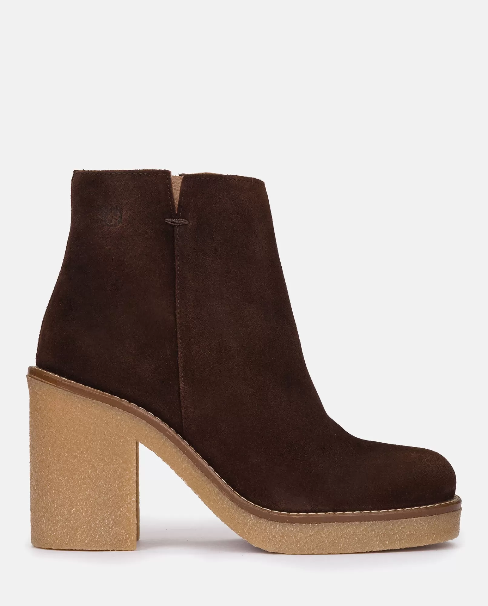 Ankle Boots^Yokono Heeled Ankle Boots GELA-001 Brown