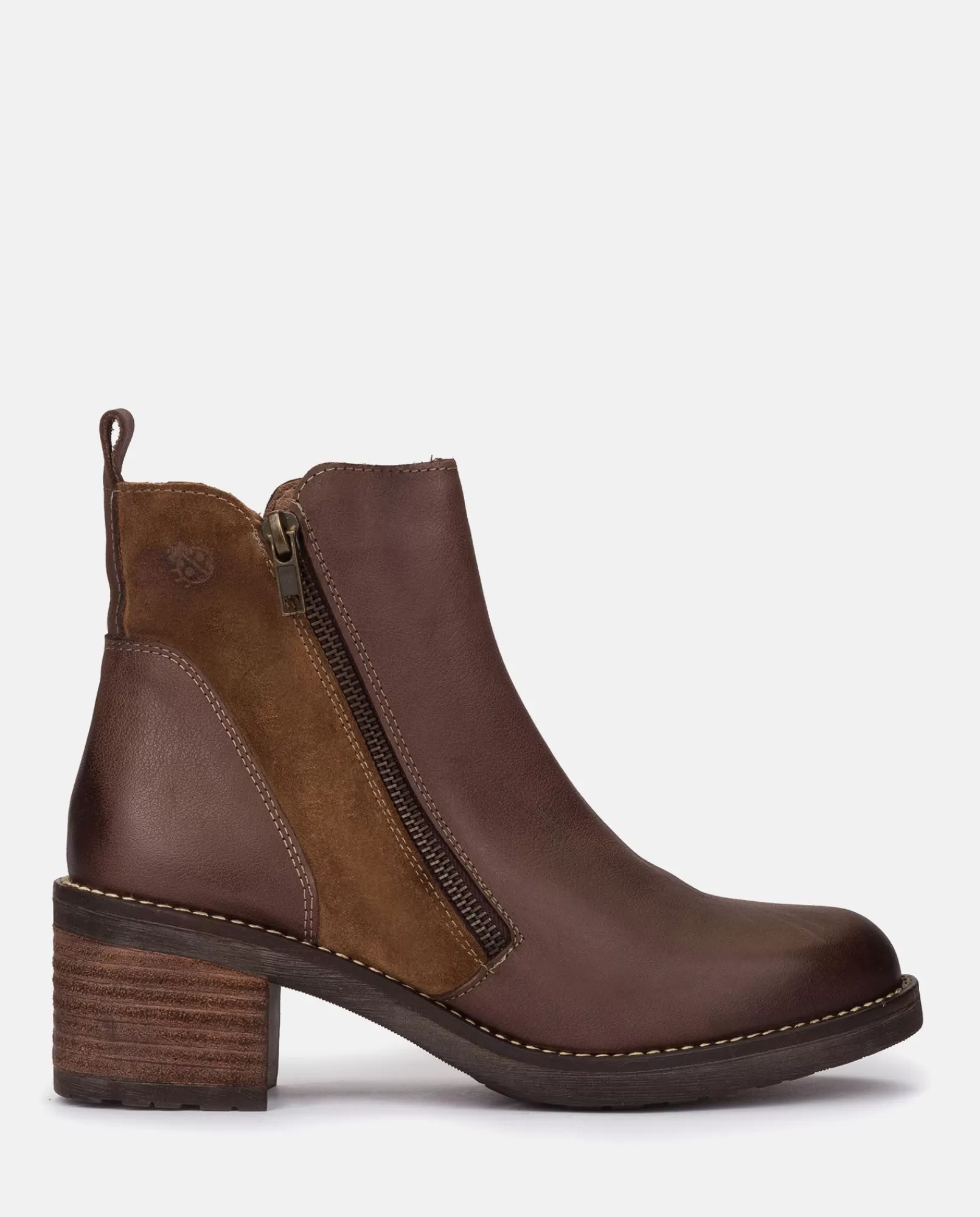 Ankle Boots^Yokono Heeled Ankle Boots MESINA-002 Brown