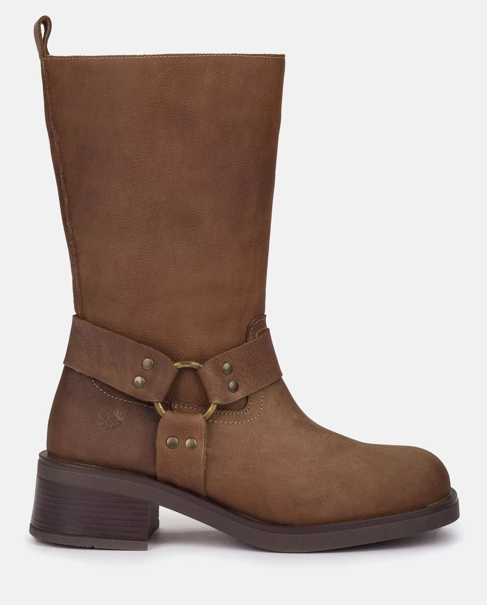 Boots^Yokono Heeled Booty SPA-003 Brown