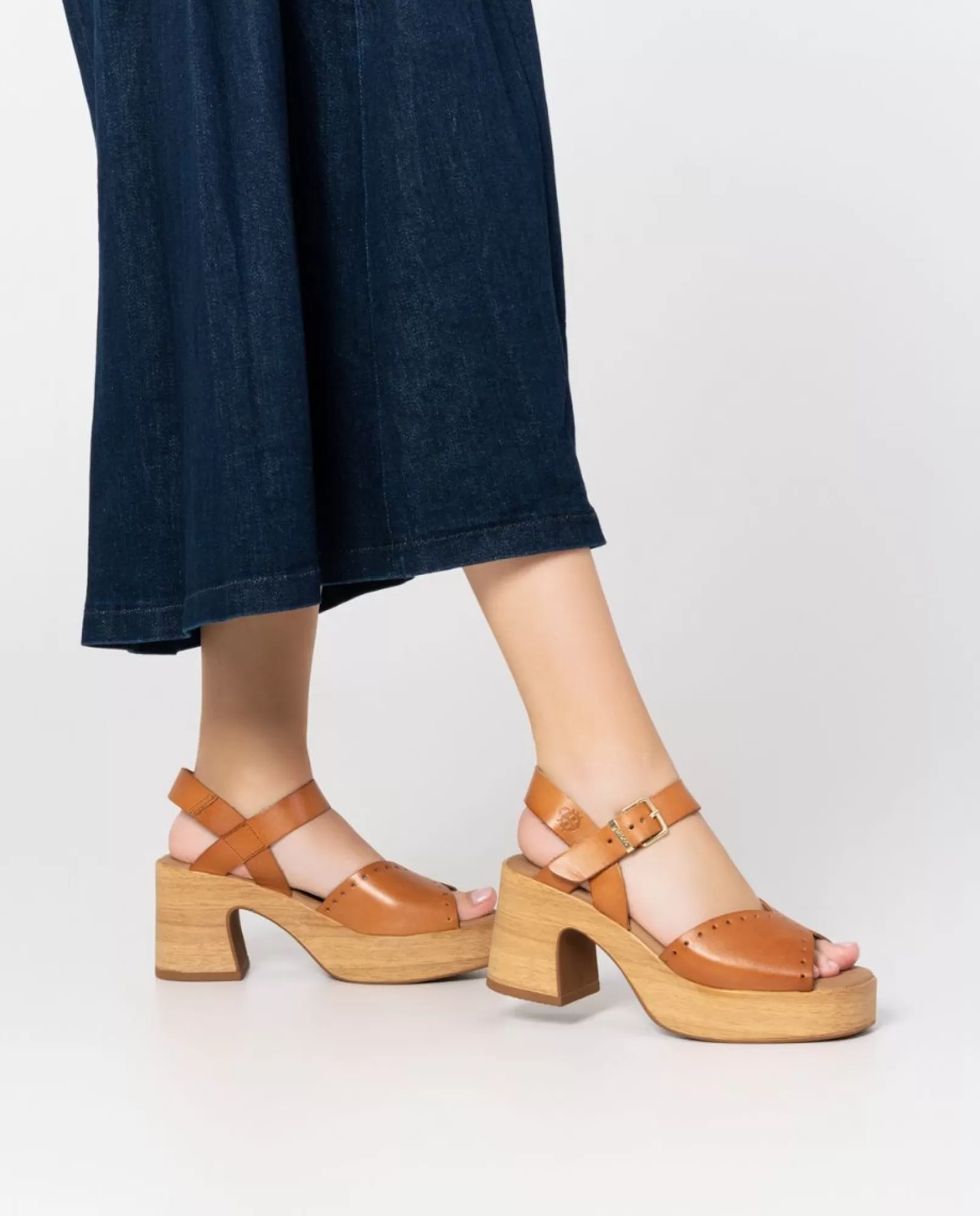 Heeled Sandals^Yokono Heeled Sandal BONAI-002 Brown