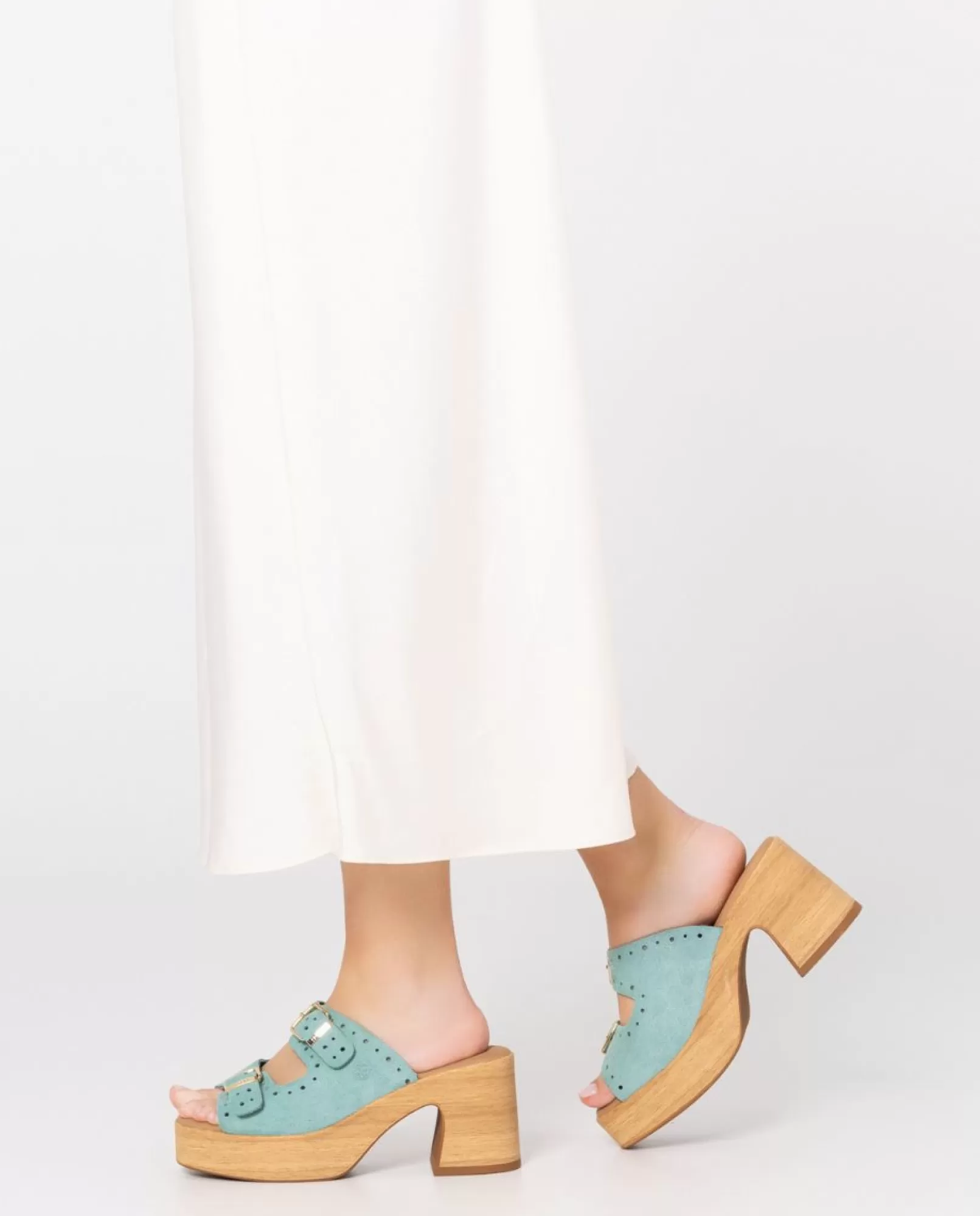 Heeled Sandals^Yokono Heeled Sandal BONAI-003 Green