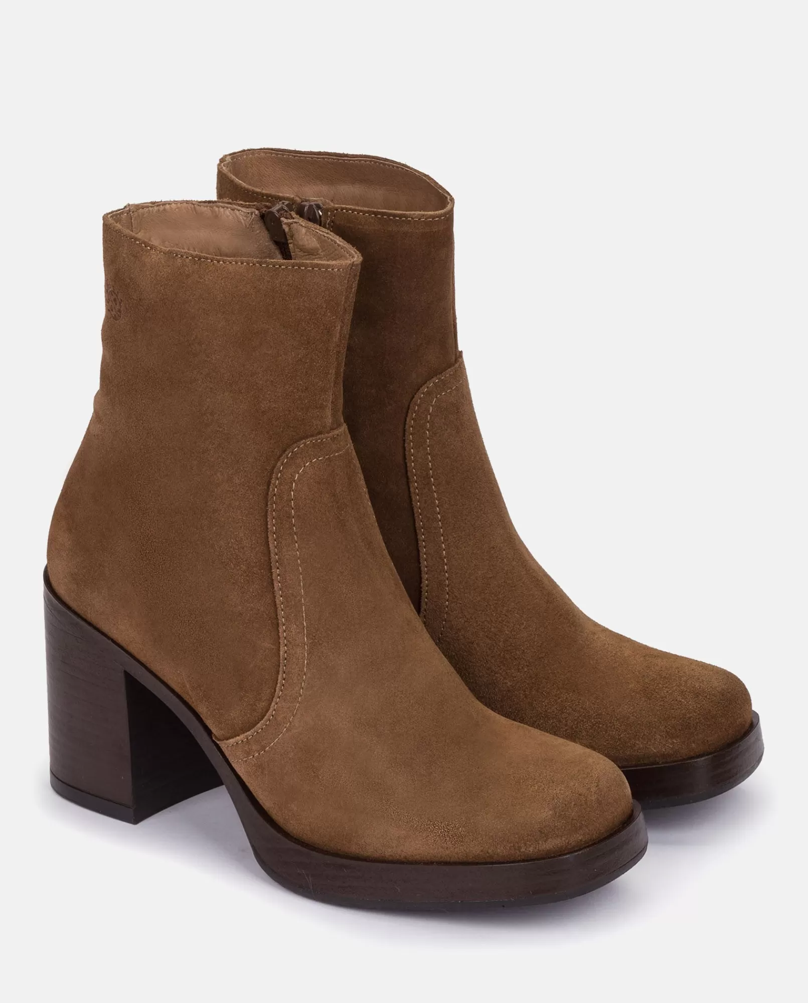 Ankle Boots^Yokono Heeled Shoe KOLIN-001 Brown