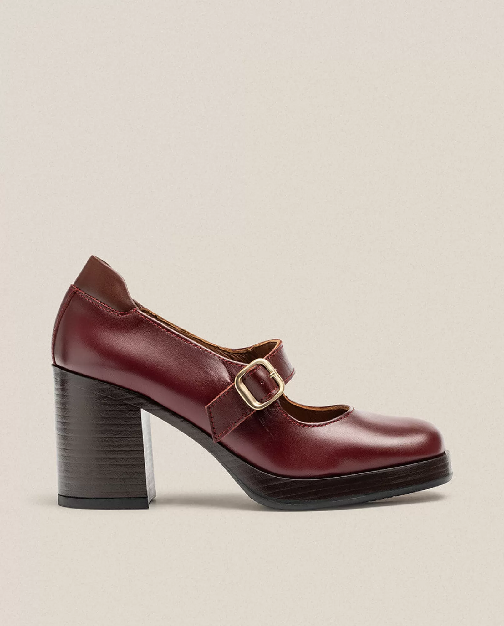 Shoes^Yokono Heeled Shoe KOLIN-010 Burgundy