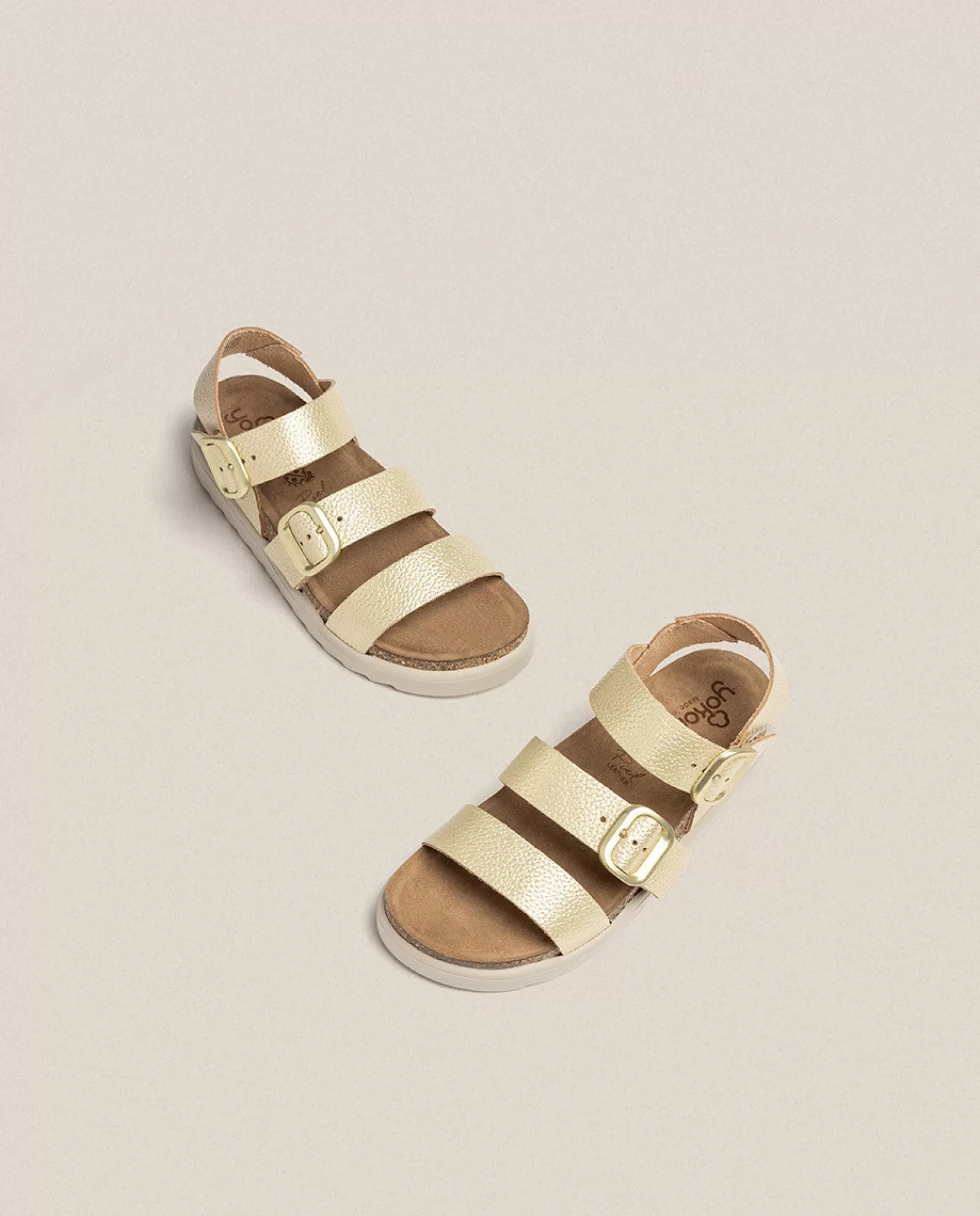 Platform Sandals^Yokono Platform Sandal TUNEZ-127 Golden