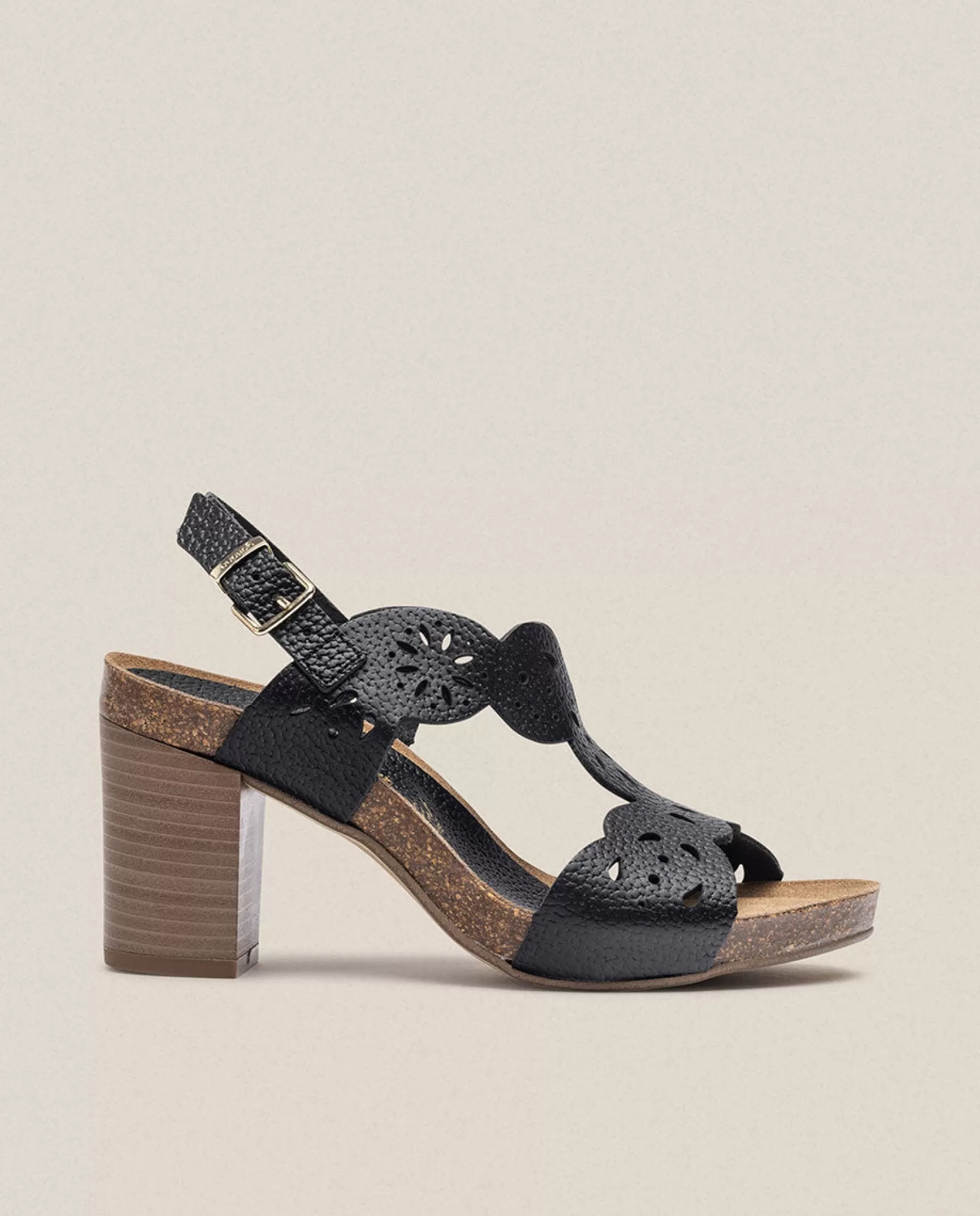 Heeled Sandals^Yokono Sandalia De Tacón Ponza 006 Negro