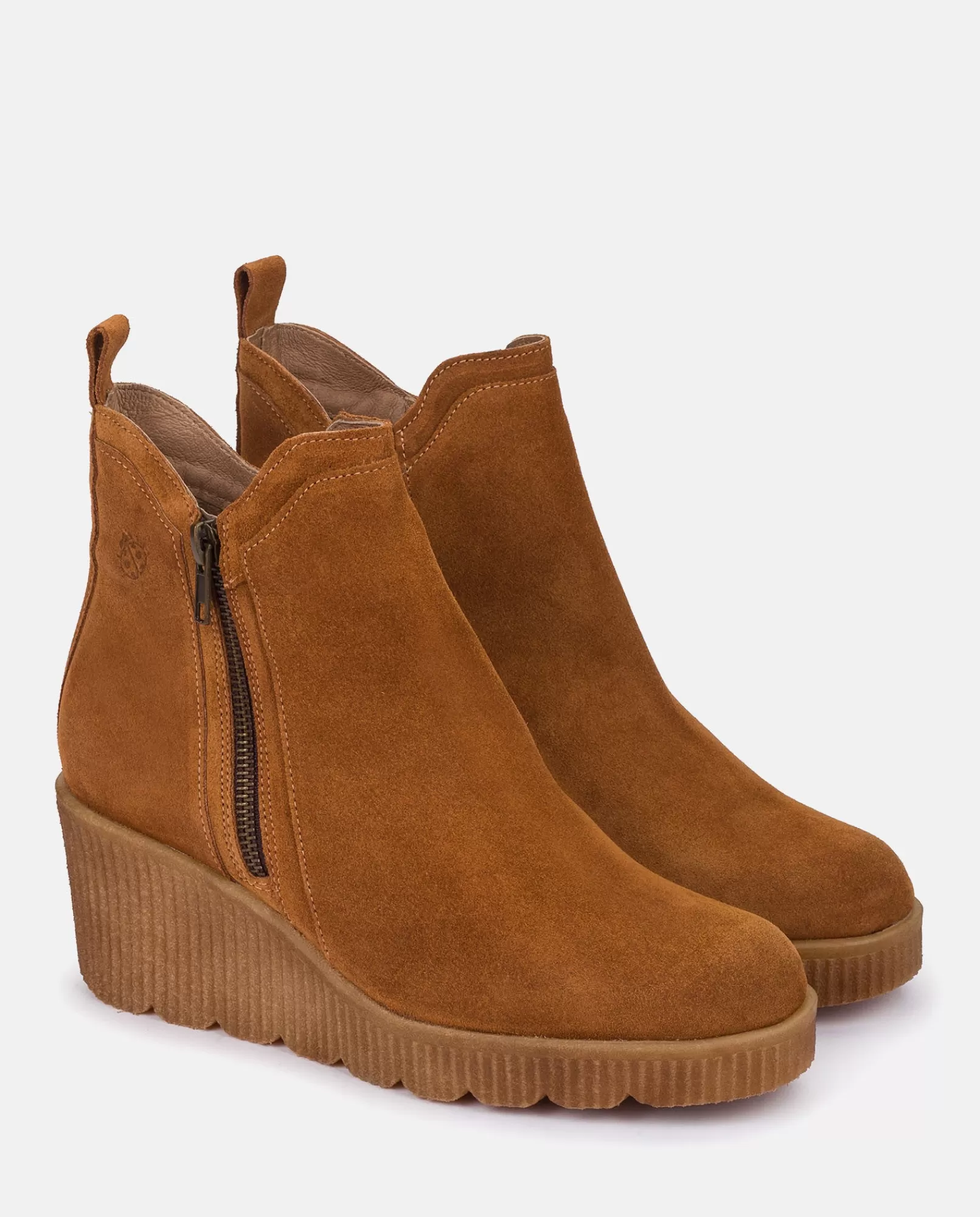 Ankle Boots^Yokono Wedge Booty MADONA-002 Leather