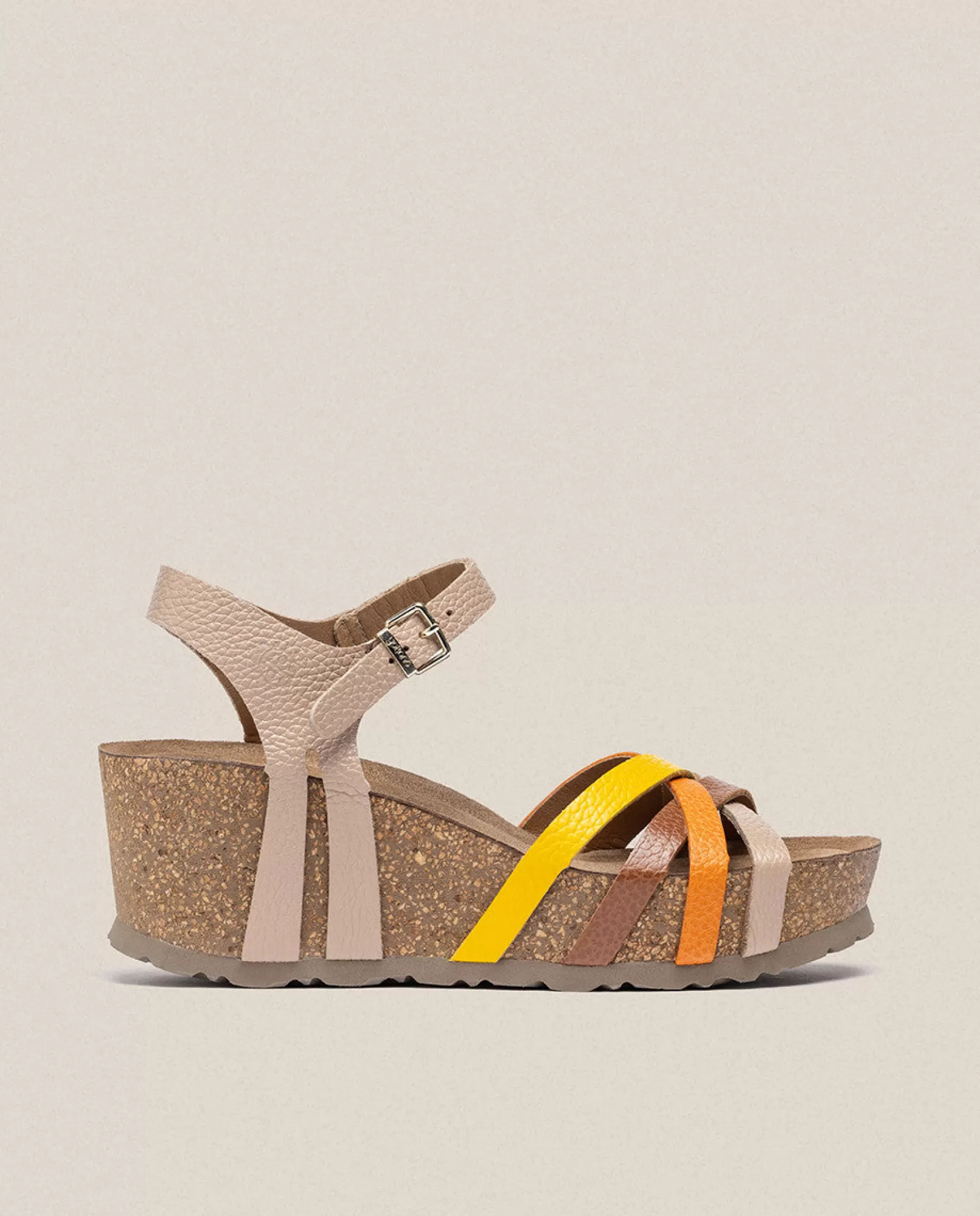 Wedge Sandals^Yokono Wedge Sandal BARI-302 Beige