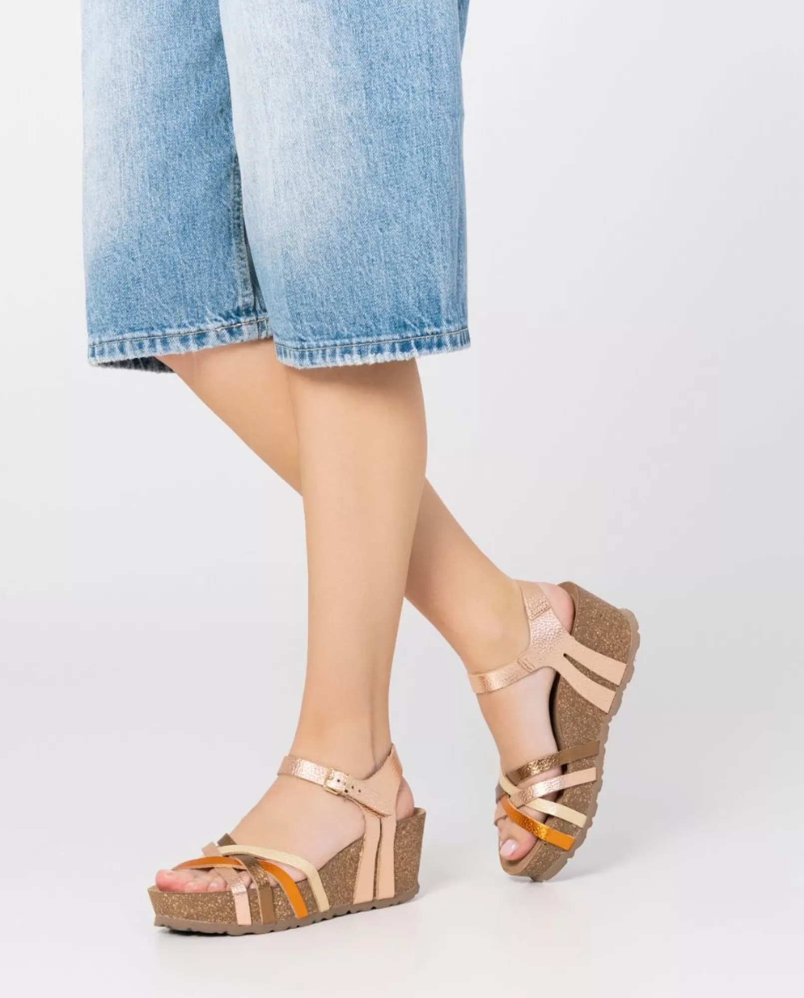 Wedge Sandals^Yokono Wedge Sandal BARI-302 Pink