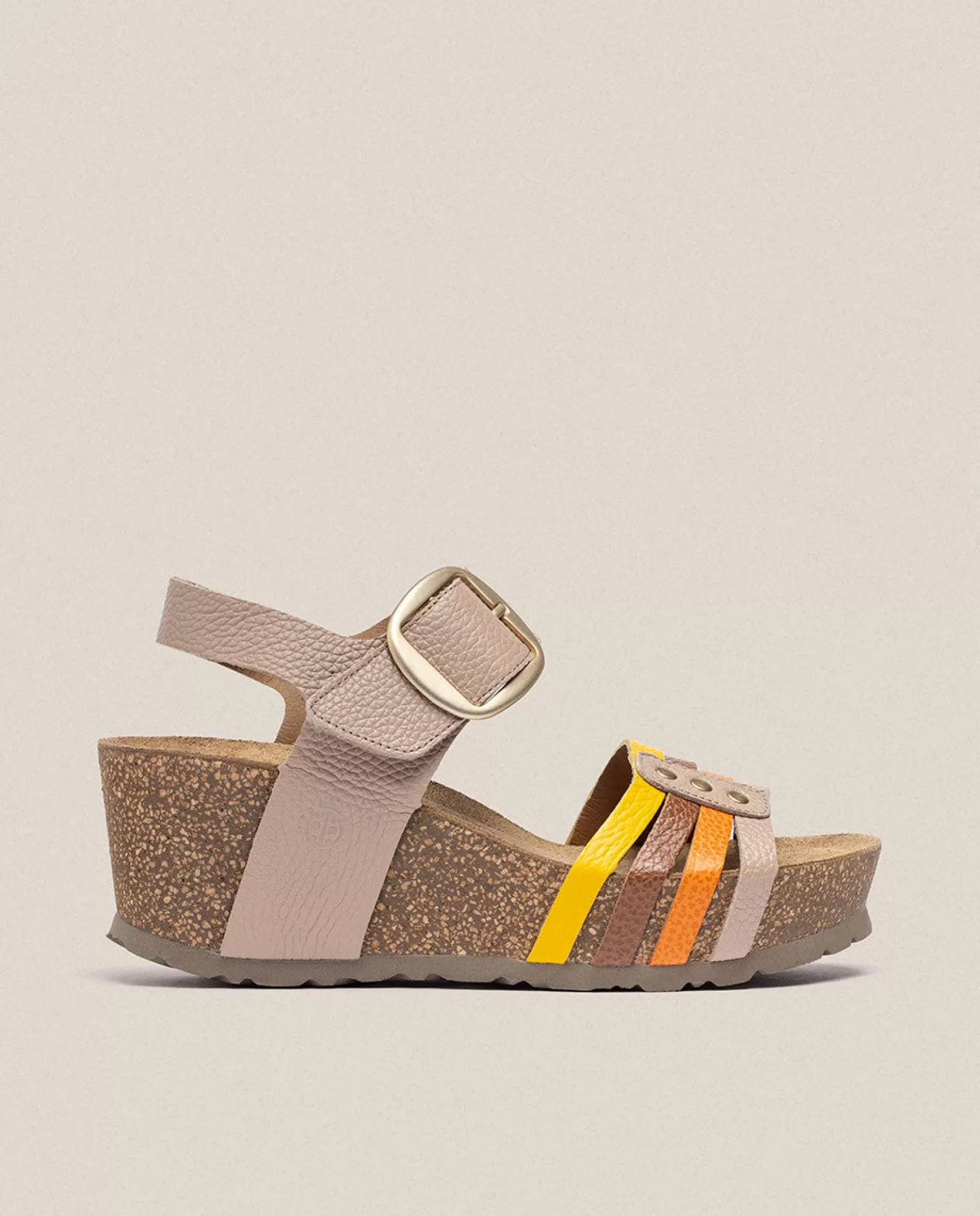 Wedge Sandals^Yokono Wedge Sandal BARI 304 Beige