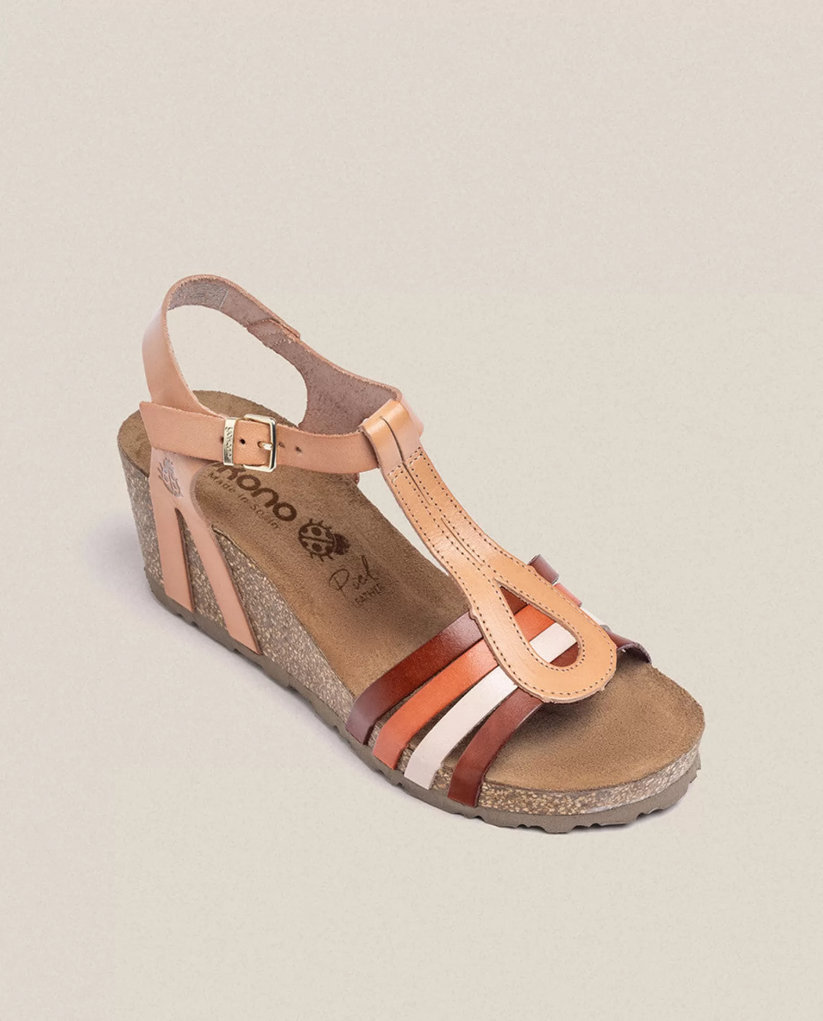 Wedge Sandals^Yokono Wedge Sandal CADIZ-301 Beige