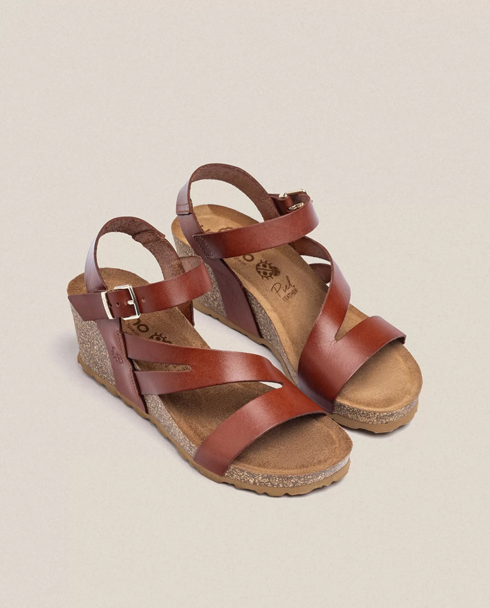 Wedge Sandals^Yokono Wedge Sandal CADIZ-302 Brown