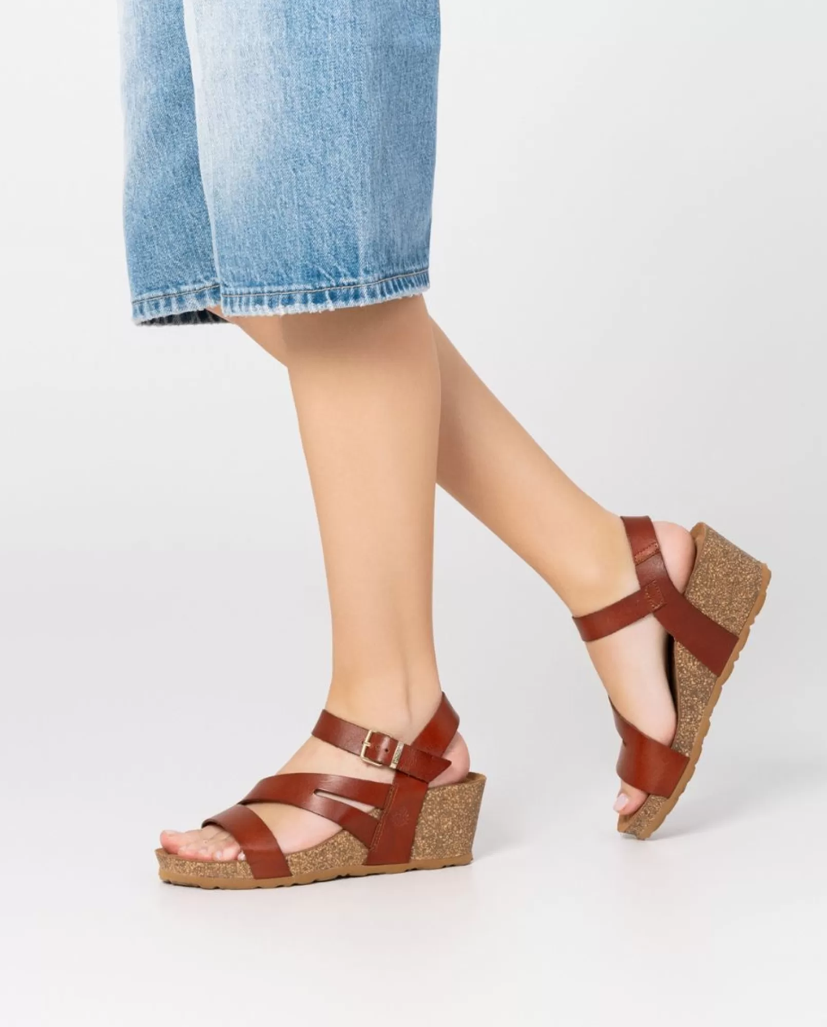 Wedge Sandals^Yokono Wedge Sandal CADIZ-302 Brown