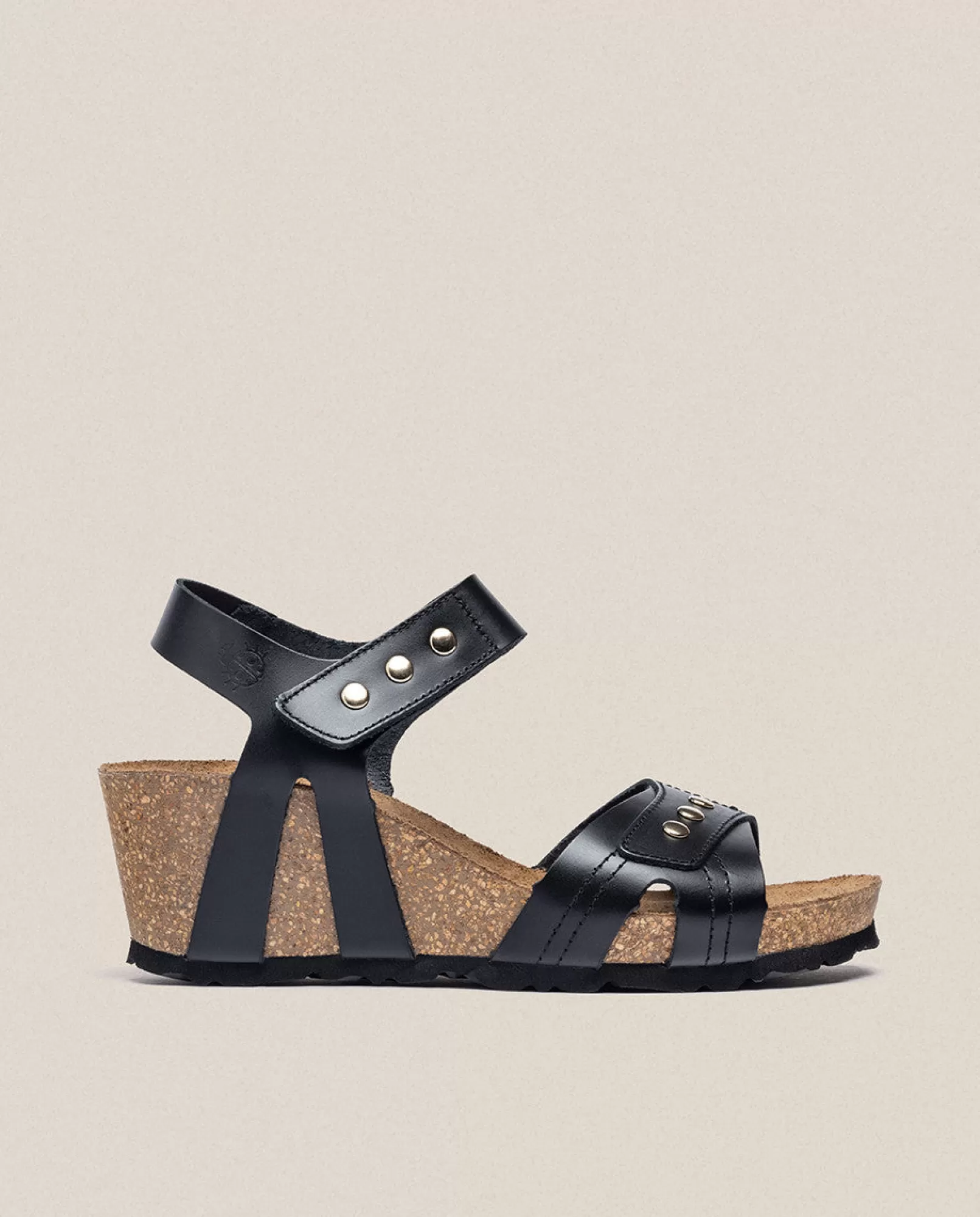 Wedge Sandals^Yokono Wedge Sandal CADIZ-303 Black