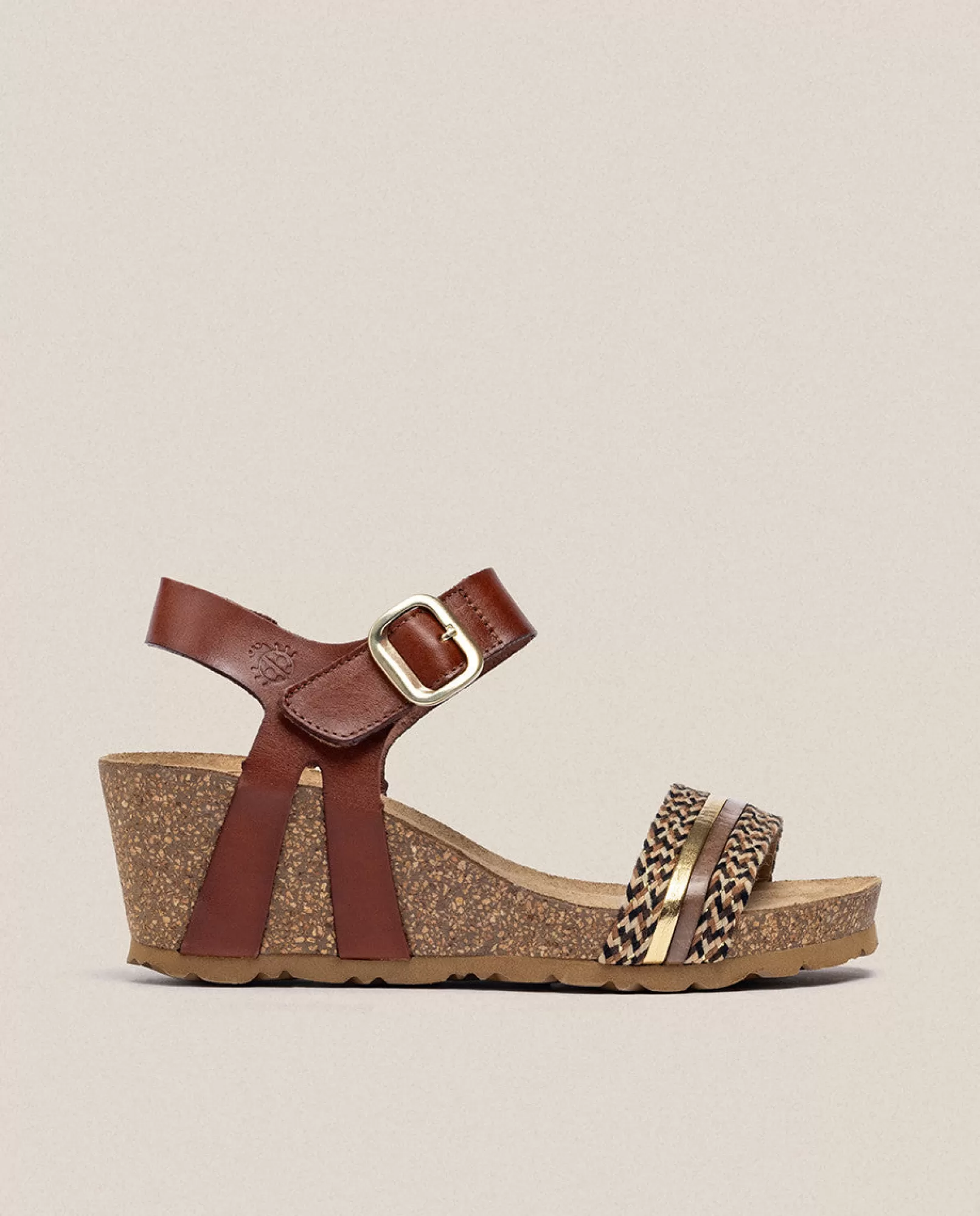 Wedge Sandals^Yokono Wedge Sandal CADIZ-306 Brown