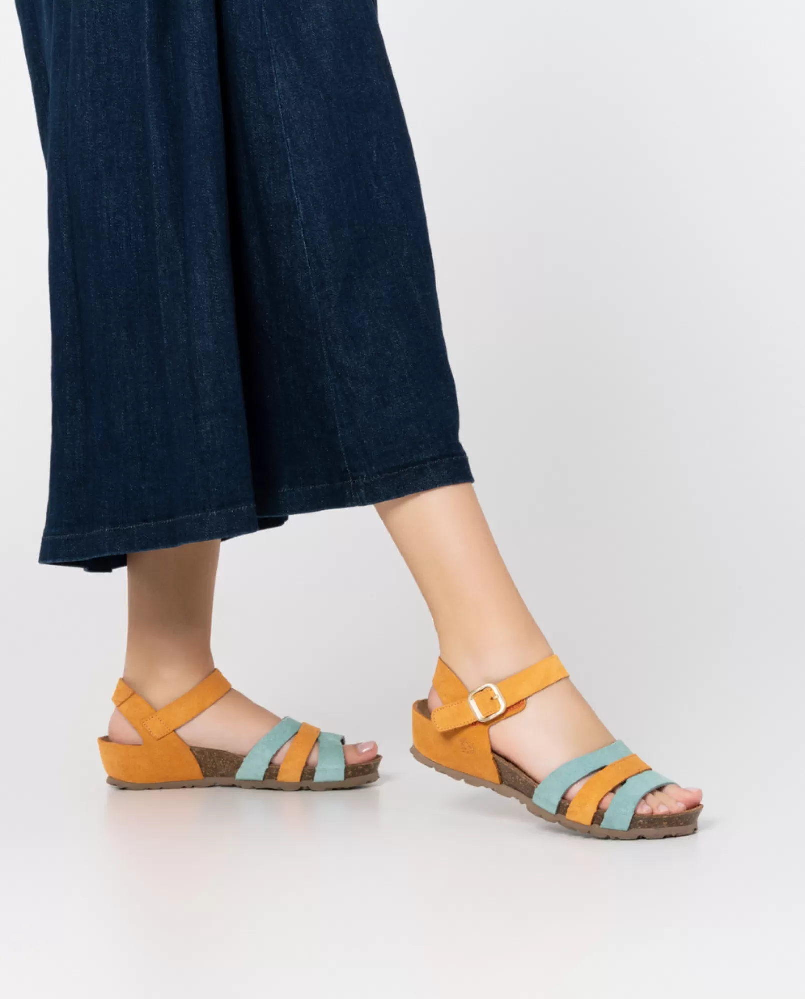 Wedge Sandals^Yokono Wedge Sandal MONACO-048 Orange