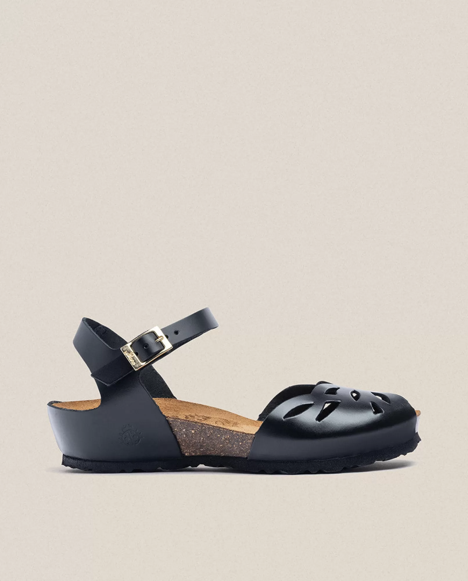 Wedge Sandals^Yokono Wedged Sandal MONACO-003 Black