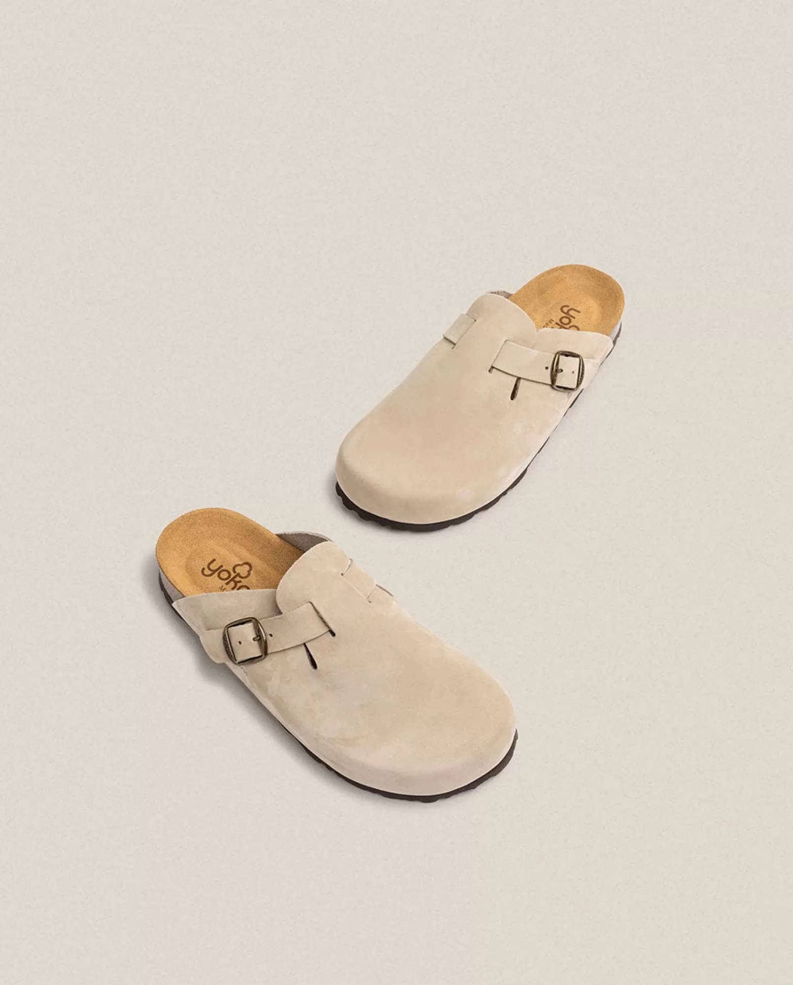 Clogs | Flat Sandals^Yokono Zueco 599 Beige